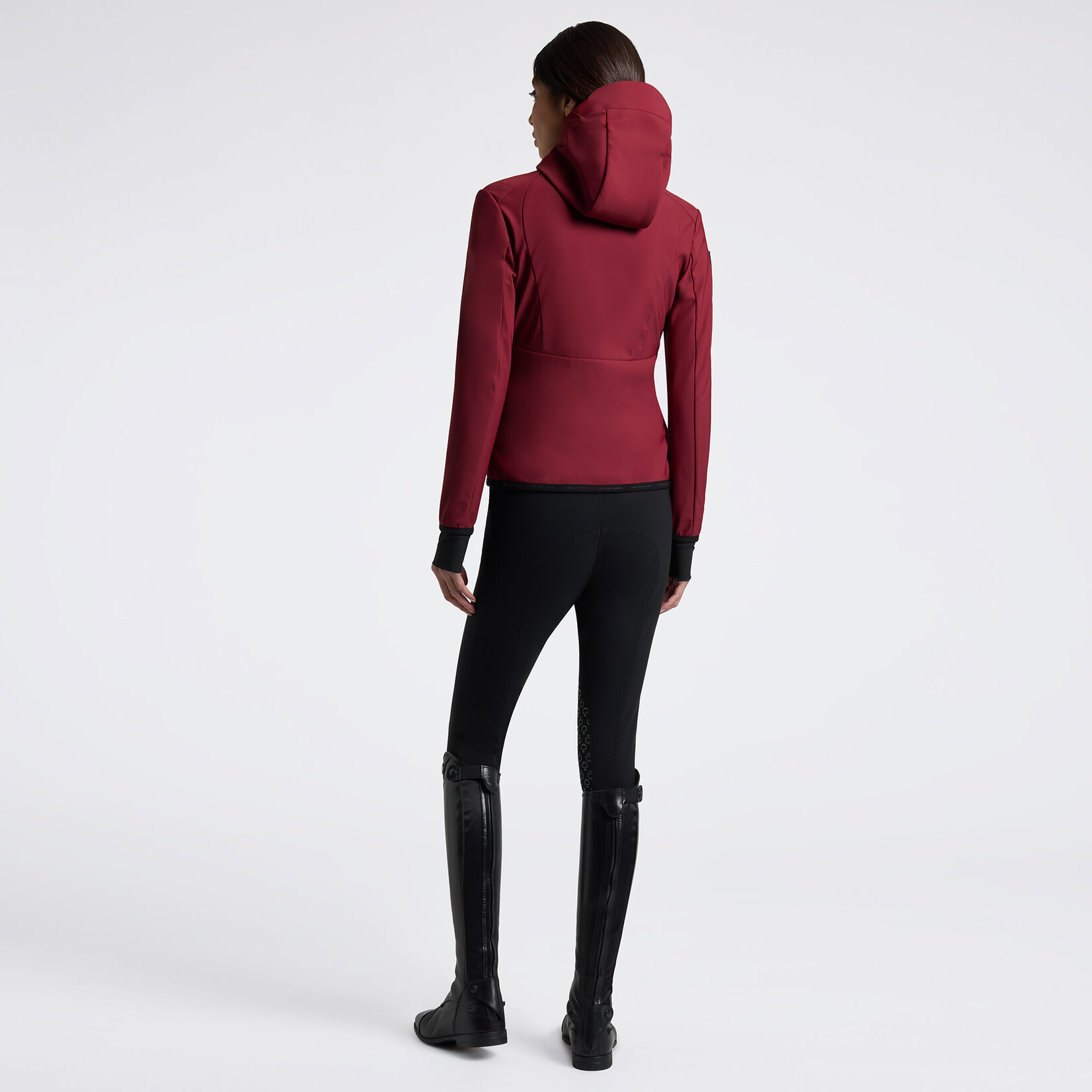 Cavalleria Toscana GID313 Cavalleria Toscana Women's Thermal Hooded Performance Jacket
