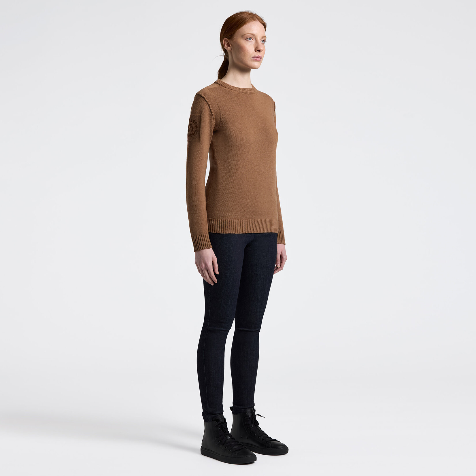 Cavalleria Toscana MAD155 Cavalleria Toscana Pure Wool Crew Neck Sweater