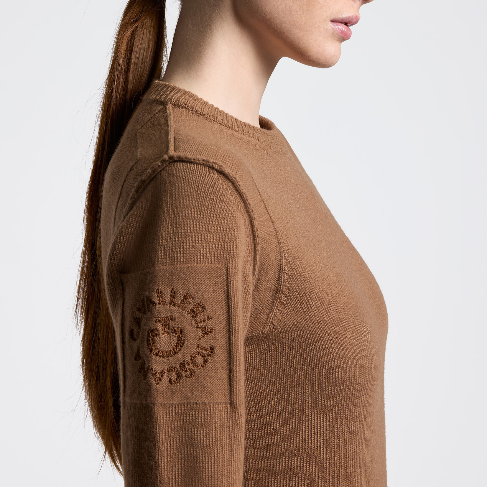 Cavalleria Toscana MAD155 Cavalleria Toscana Pure Wool Crew Neck Sweater