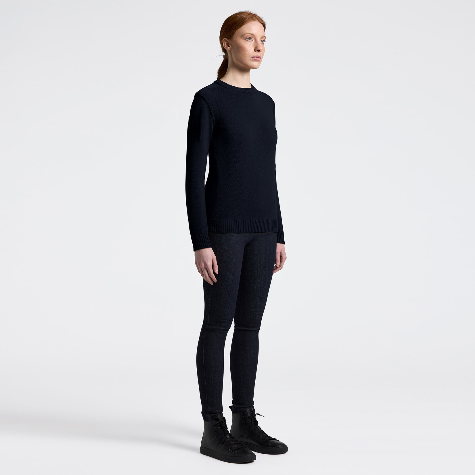 Cavalleria Toscana MAD155 Cavalleria Toscana Pure Wool Crew Neck Sweater