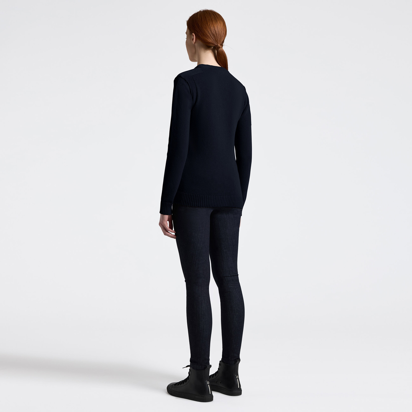 Cavalleria Toscana MAD155 Cavalleria Toscana Pure Wool Crew Neck Sweater