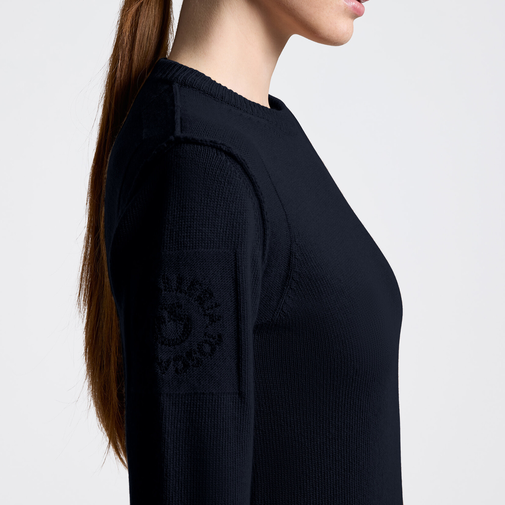 Cavalleria Toscana MAD155 Cavalleria Toscana Pure Wool Crew Neck Sweater