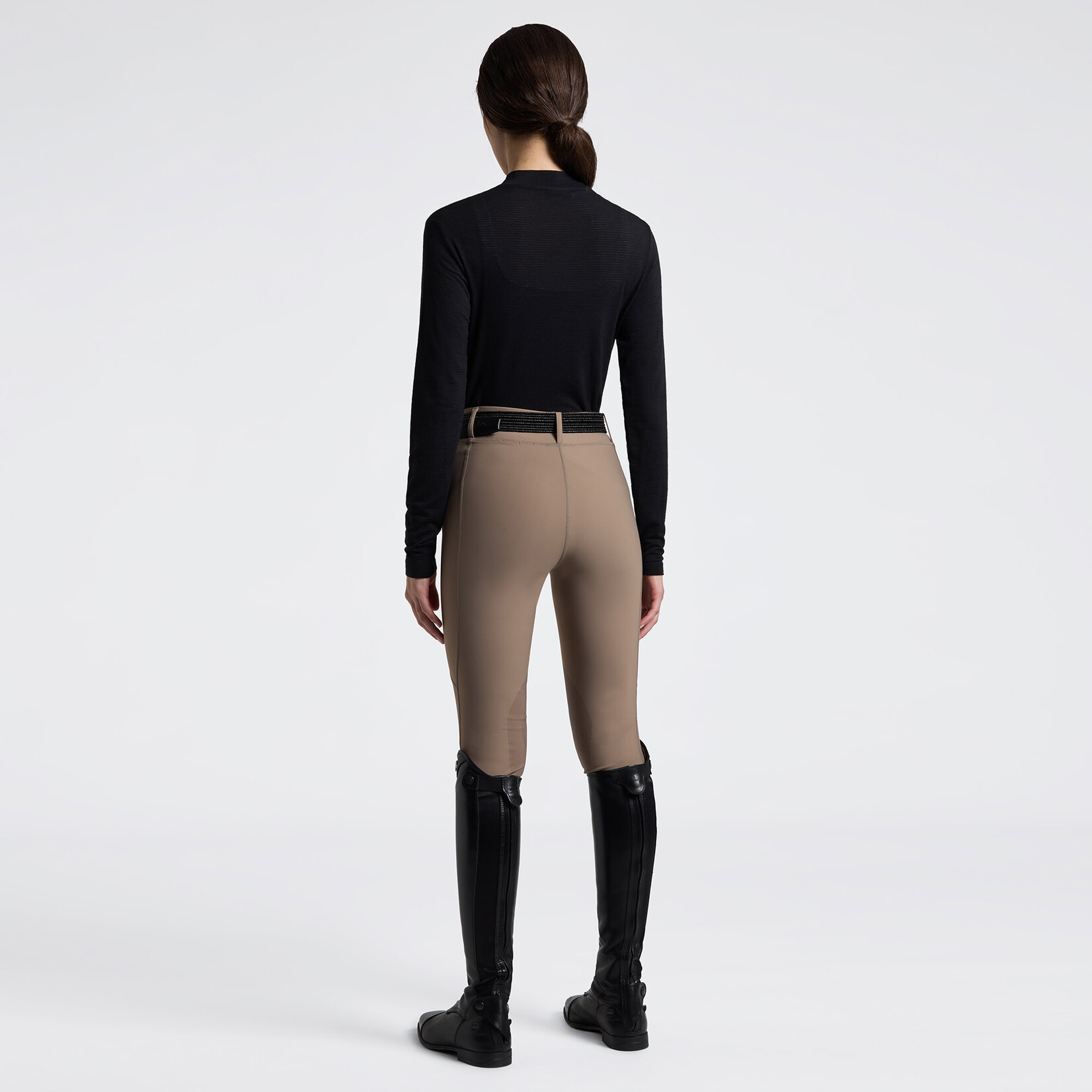 Cavalleria Toscana TSD089 Cavalleria Toscana Women's Long Sleeve Tech Wool L/S Performance Shirt