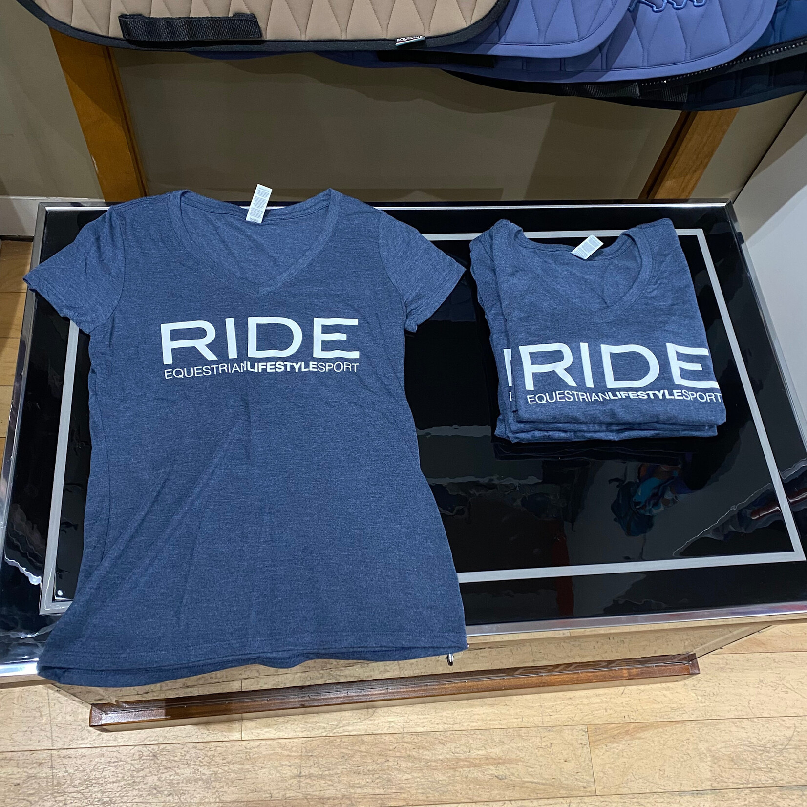 RIDE RIDE Ladies Perfect Tri Short Sleeve V-Neck Tee