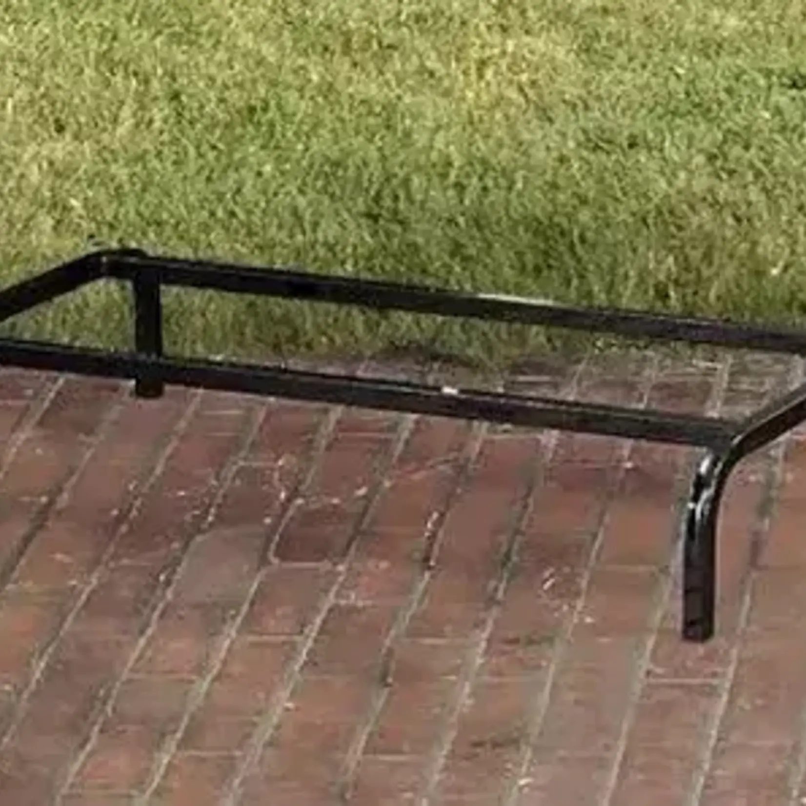 Phoenix West Phoenix West Tack Trunk Stands, Black Coated Metal, Large