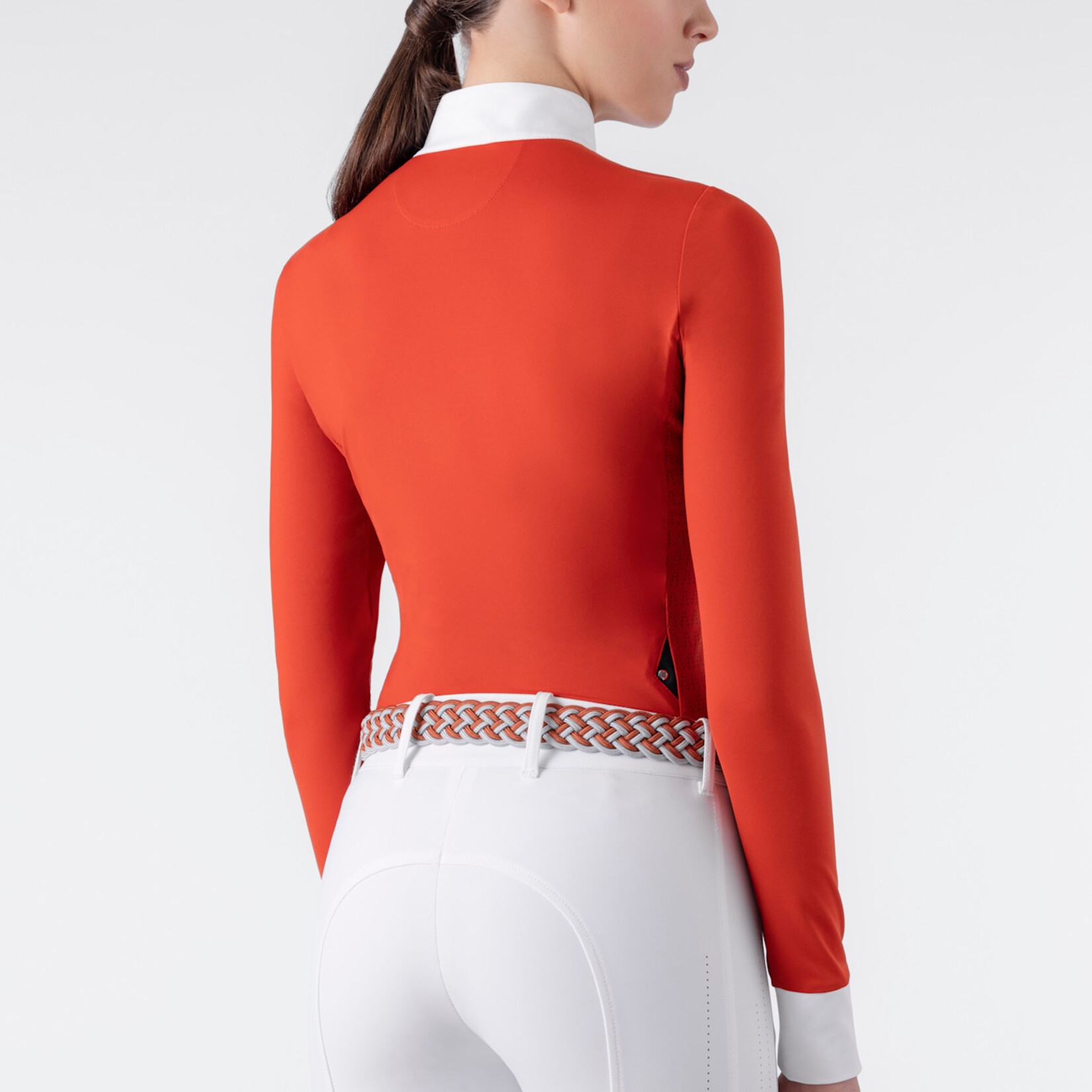 Equiline P07676 Equiline Ladies Embra Competition Long Sleeve Polo Shirt