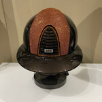 KEP KEP Custom Cromo 2.0  - Polish Brown Shell, Luminor Bronze Front, Frame w/ Swar Crystal Champagne, Polish Brown Grid, Subgrid & Button, Brown Leather Chinstrap, Polo Visor, Sold as a kit with coordinating liner (sold separately) 