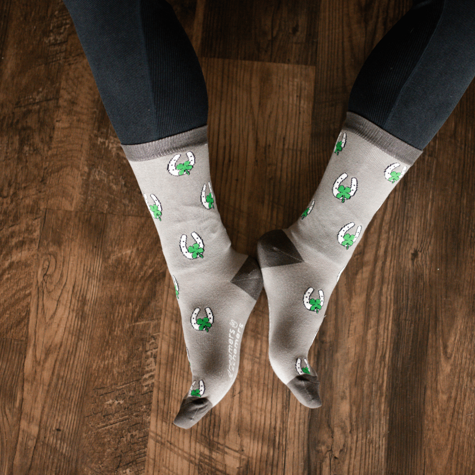 Dreamers & Schemers Crew Paddock Boot Socks, Pair