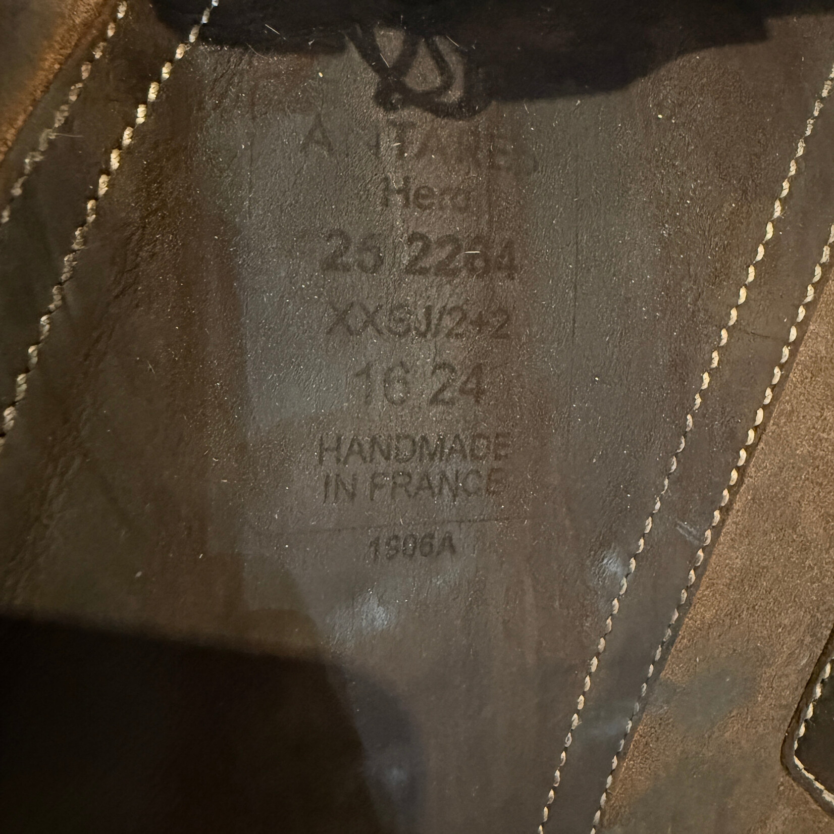 antares #25 2264 Consigned Antares Hero Junior Jumping Saddle 16" XXSJ/2+2, No Cover, BRAND NEW ridden in 2x