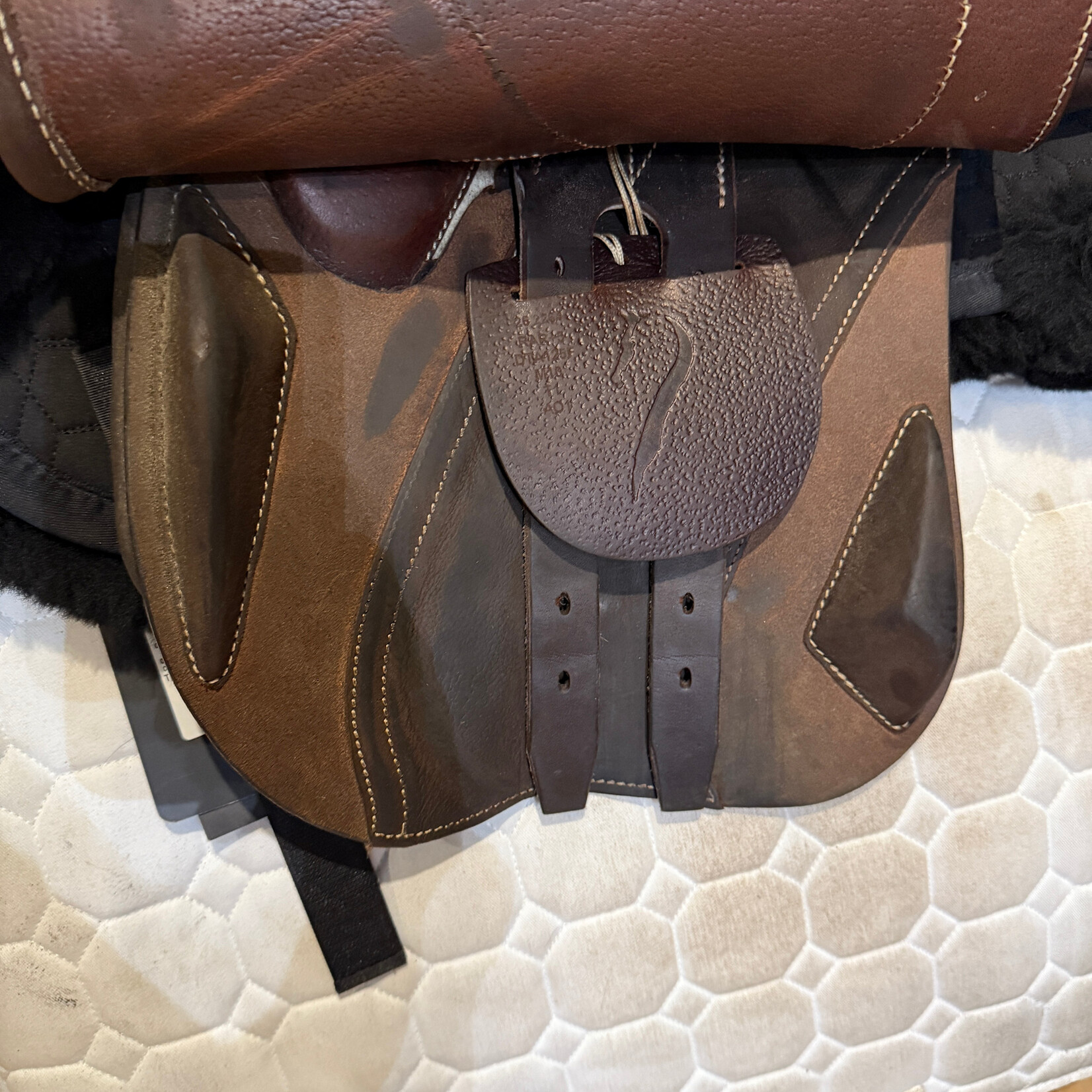 antares #25 2264 Consigned Antares Hero Junior Jumping Saddle 16" XXSJ/2+2, No Cover, BRAND NEW ridden in 2x