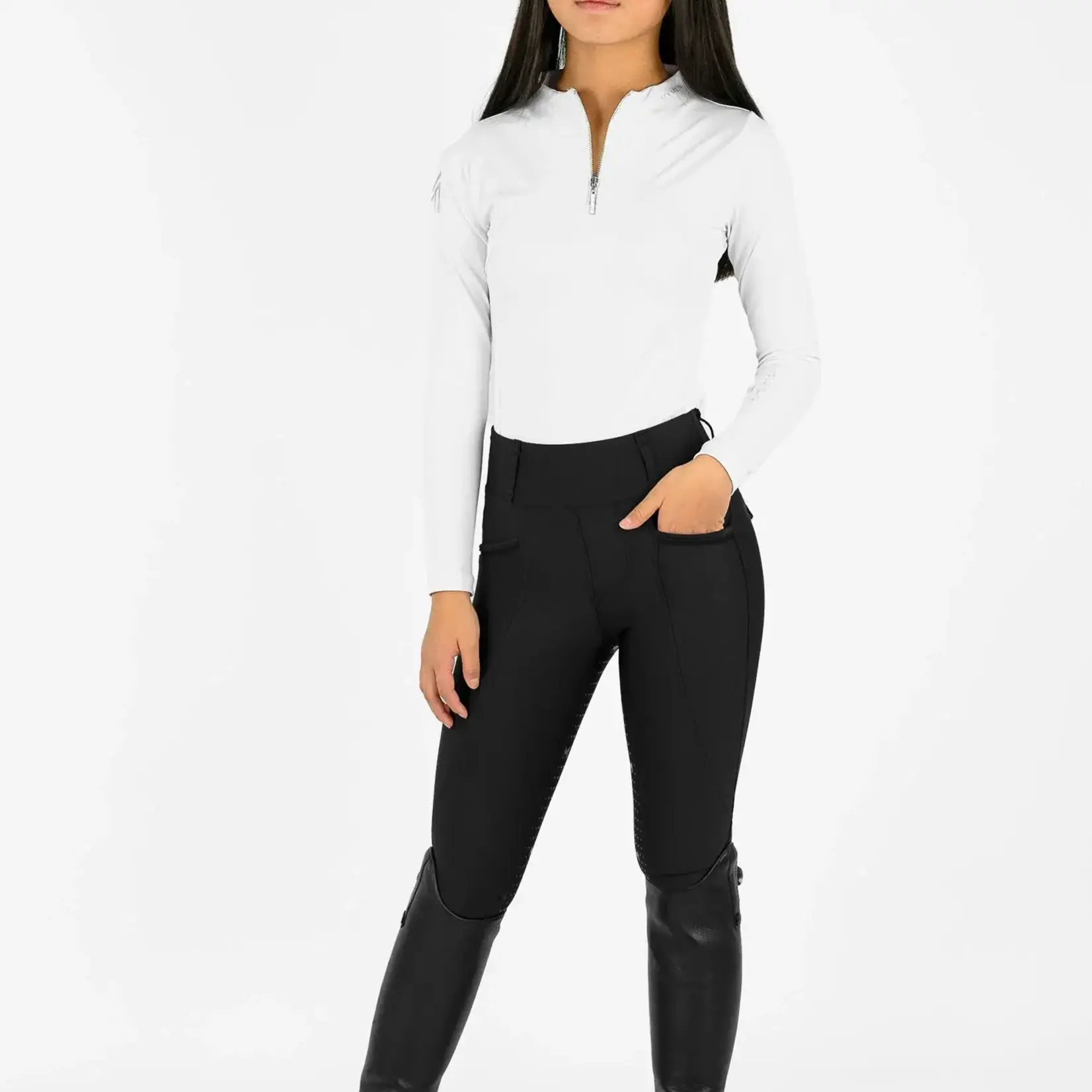 Maximilian Maximilian Young Rider Pro Full Grip Riding Leggings