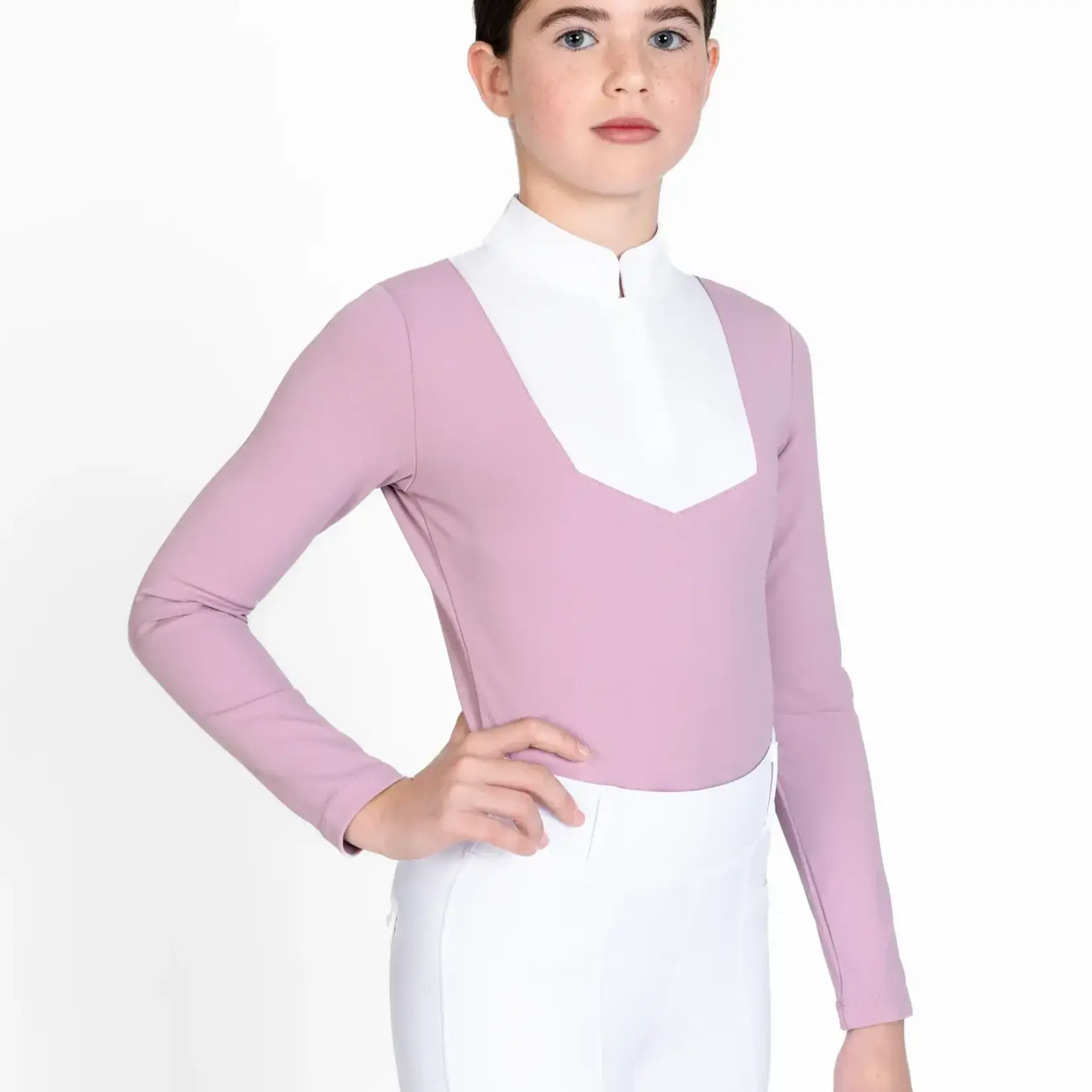 Maximilian Maximilian Young Rider Sienna Long Sleeve Show Shirt