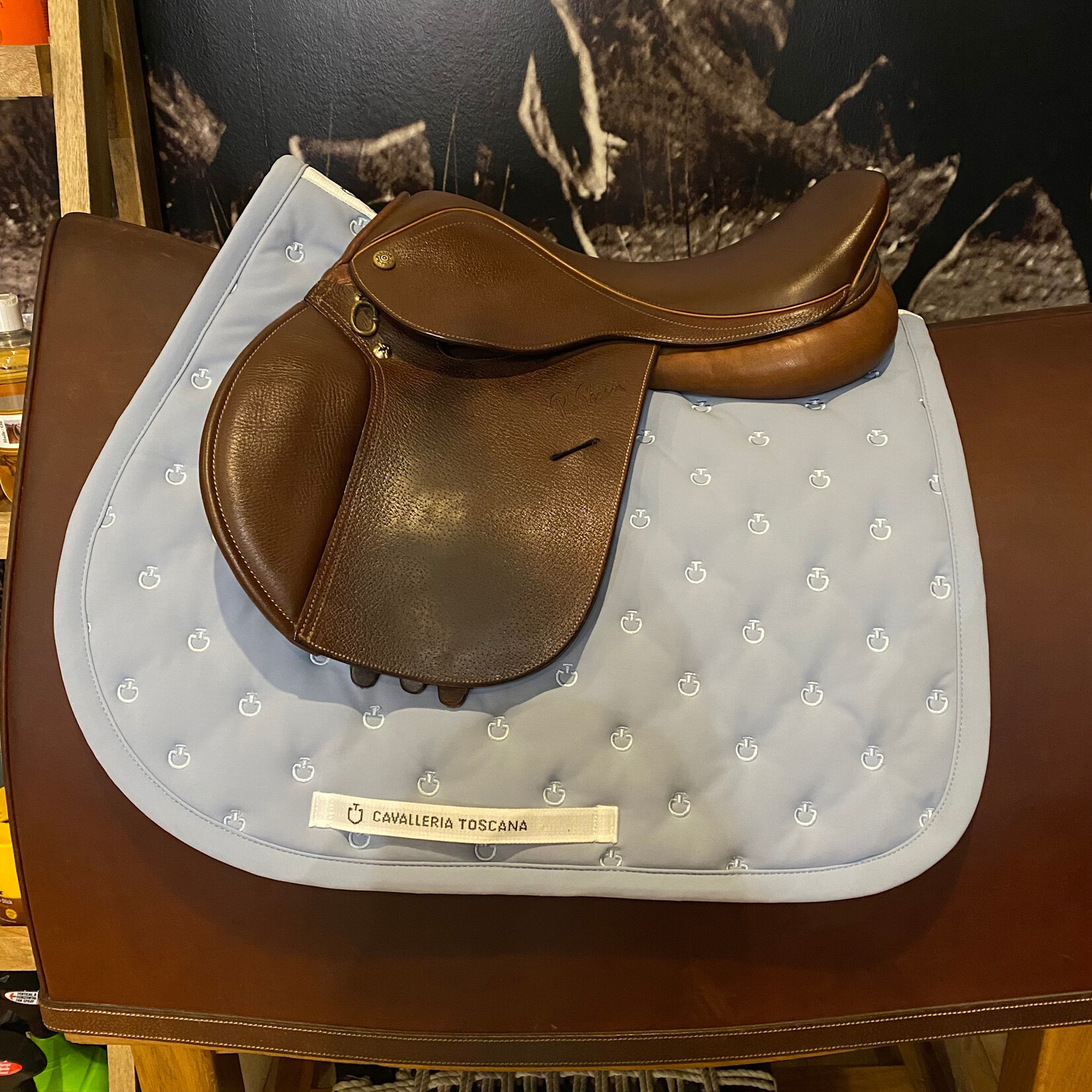Pessoa #490008 Consigned Pessoa XCH Pony Saddle 14" seat, 9.5" Flap length, 10" Flap Width