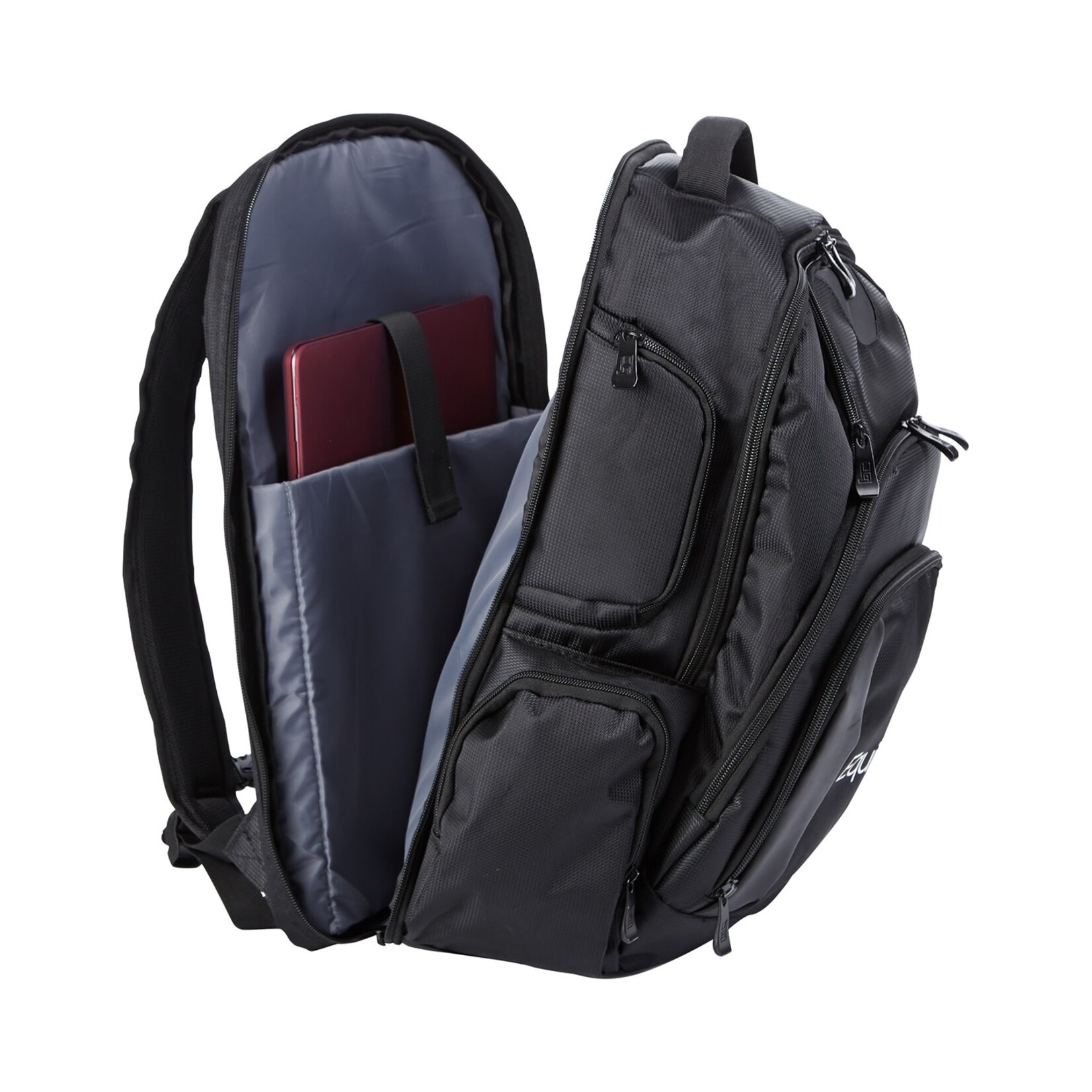 Equifit E83204 EquiFit Ringside Backpack, Main and Laptop Compartment, 2 zip pockets, padded adjustable shoulder straps, 20" H x 17" W x 8.5" D
