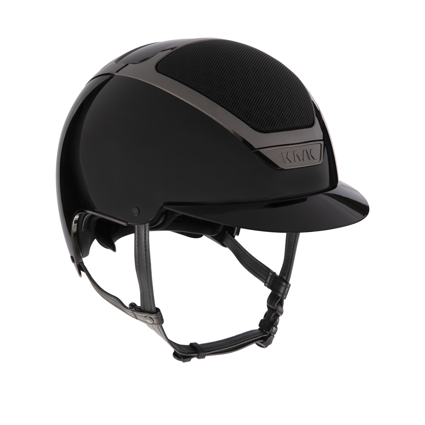 KASK Equestrian Kask WG11 Dogma Pure Shine Chrome Riding Helmet- Sold as a kit with coordinating liner (sold separately)