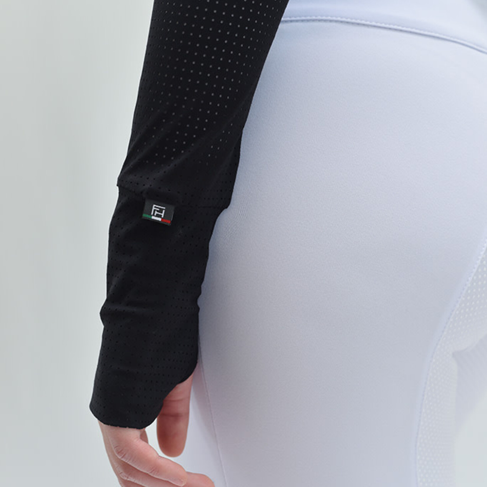 For Horses For Horses Willa Perforated Long Sleeve Schooling Shirt