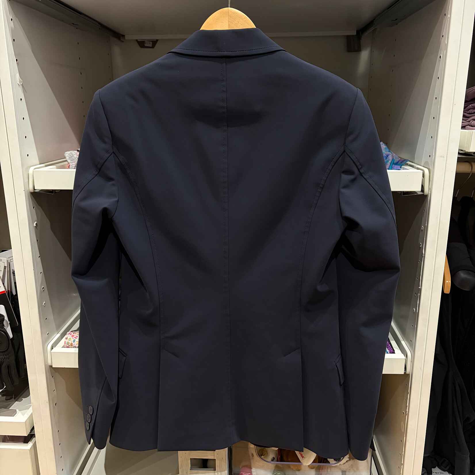 Cavalleria Toscana Consigned Equiline Men's Hank Hunter Show Jacket Blue 40 - New condition. New would cost $889