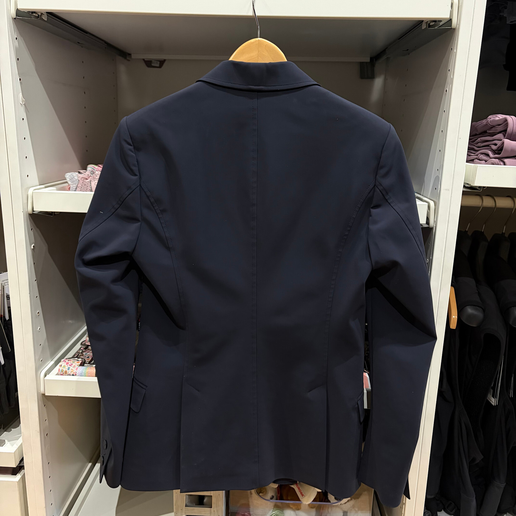 Cavalleria Toscana Consigned Equiline Men's Hank Hunter Show Jacket Blue 40 - Demo condition. New would cost $889