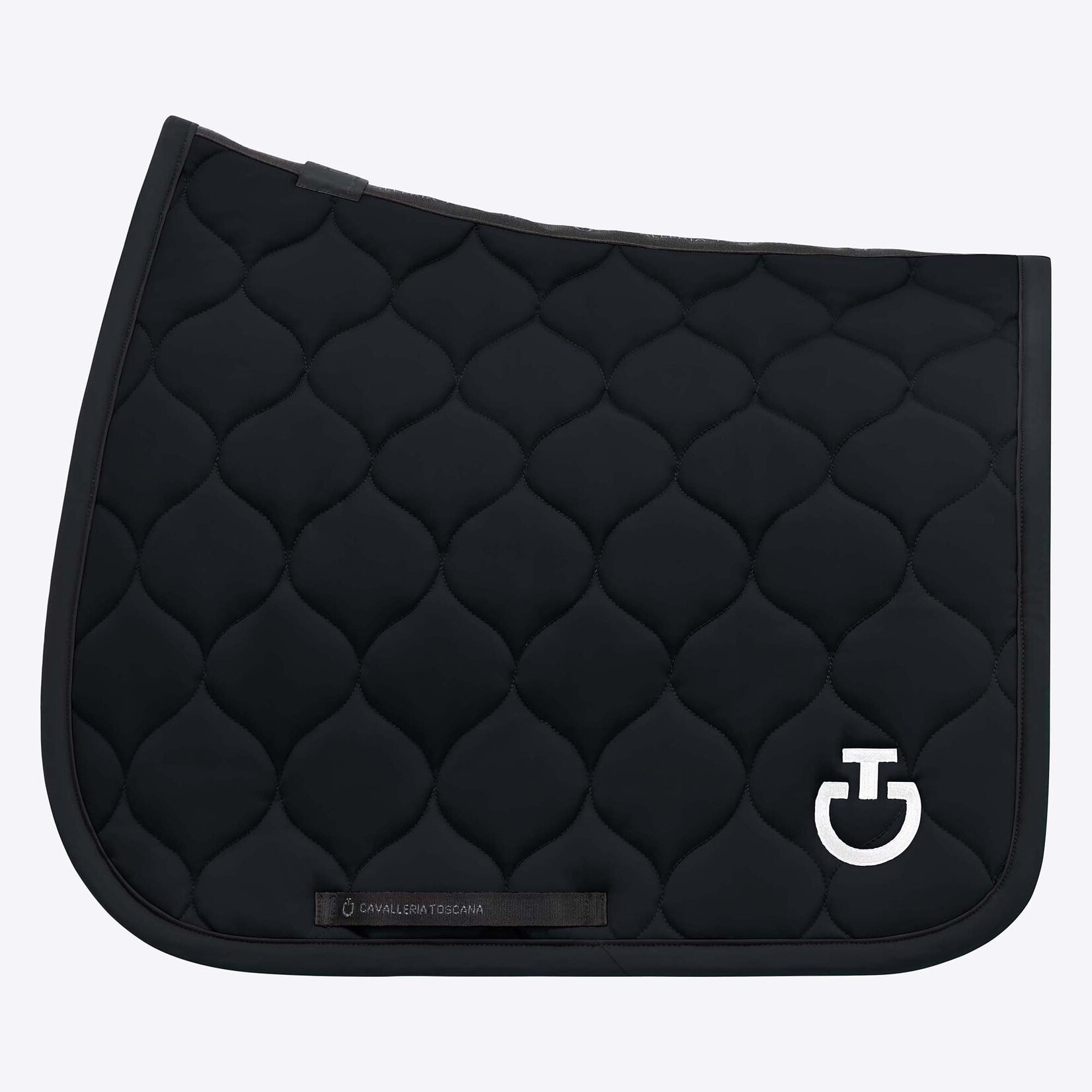 Cavalleria Toscana SOT103 Cavalleria Toscana Large Circular Quilted Jersey Jumping Saddle Pad