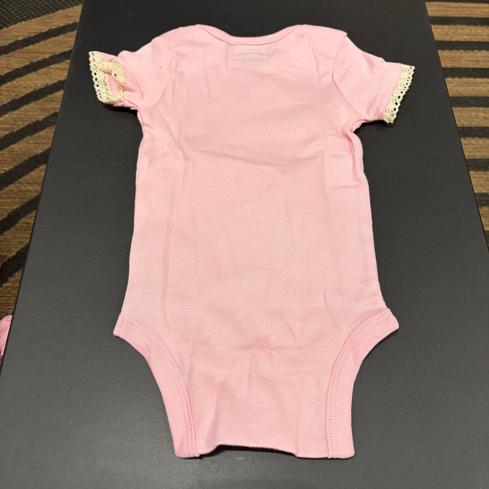 Claudia Anderson Girls Short Sleeve Bodysuit w/Horse Head