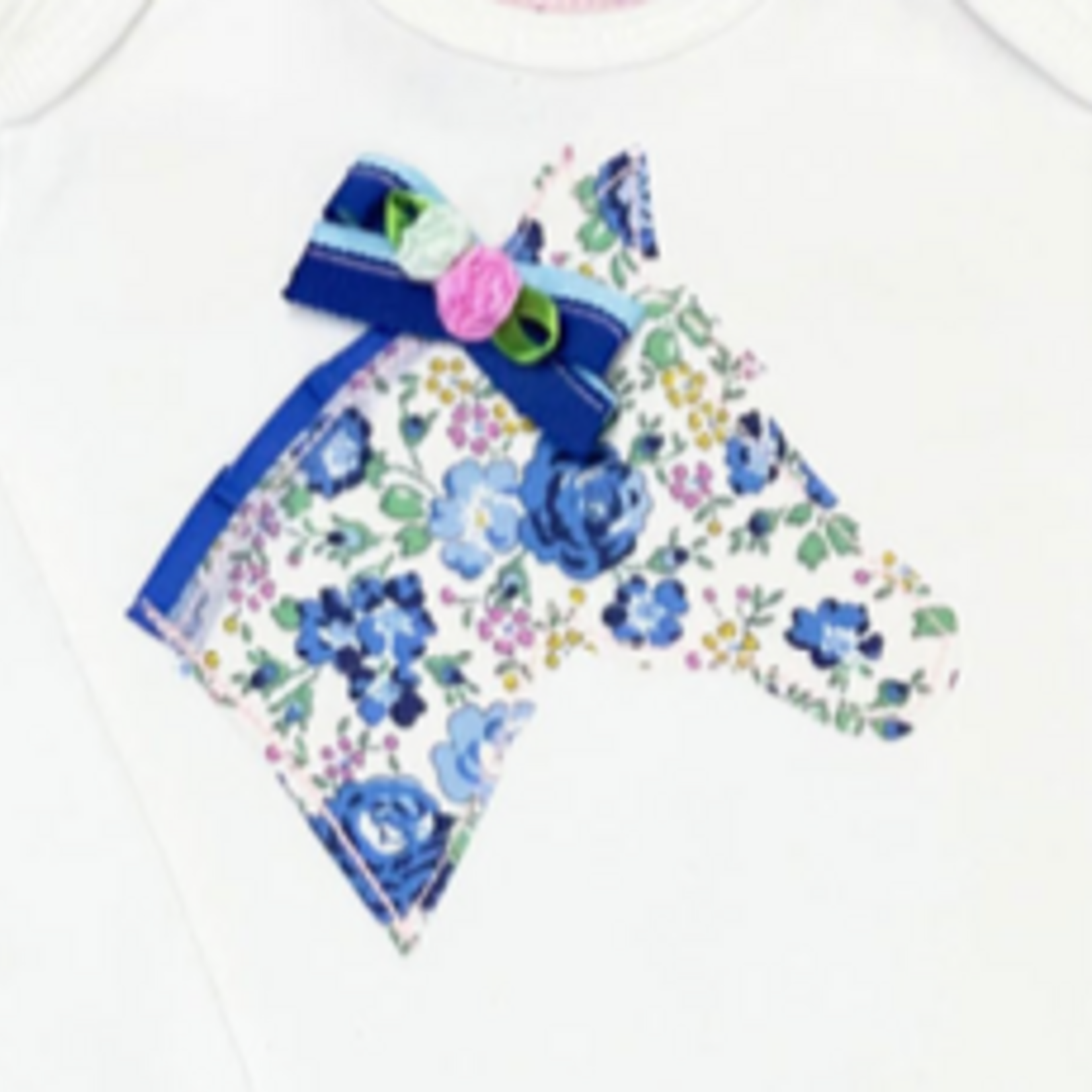 Claudia Anderson Girls Long Sleeve Bodysuit w/Horse Head