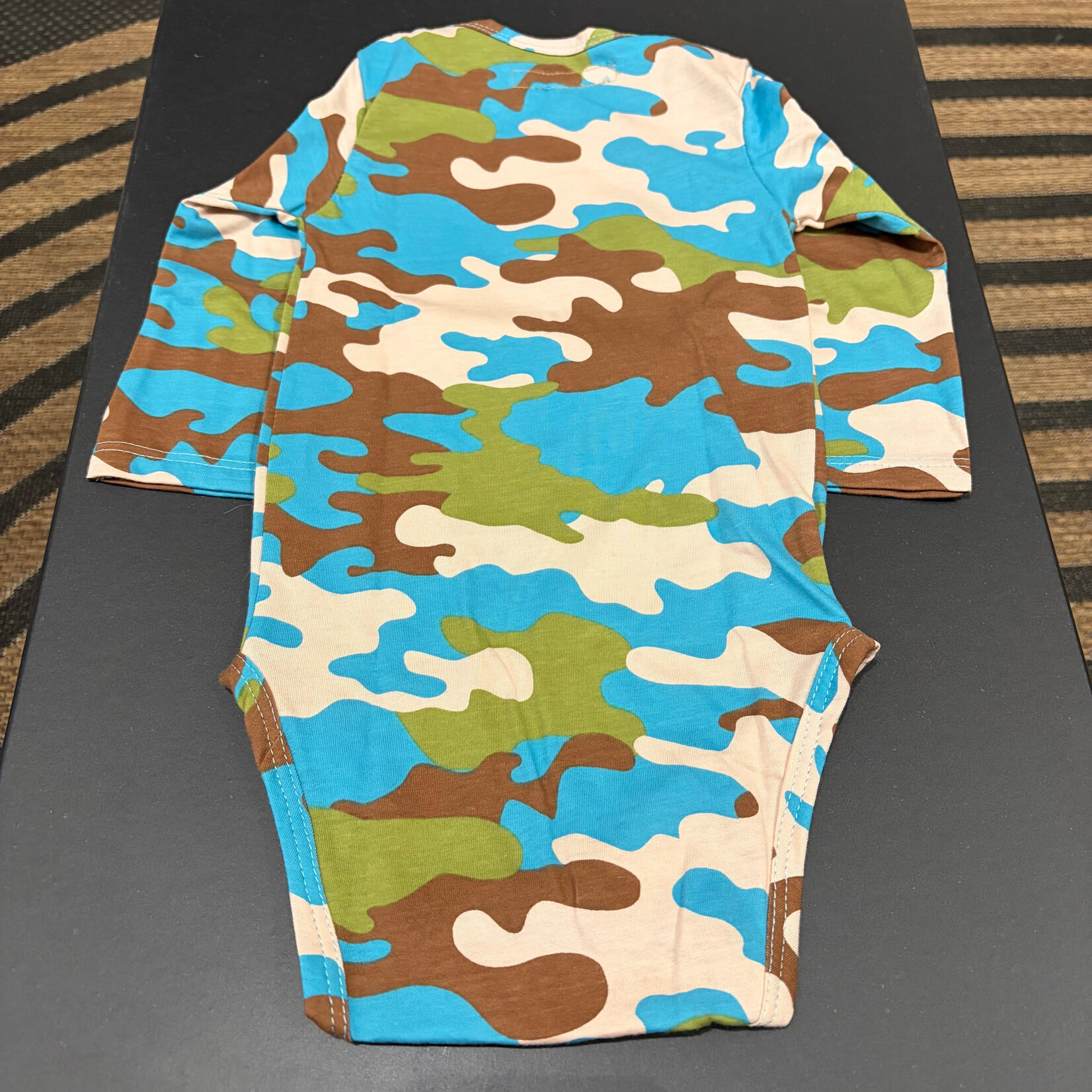 Claudia Anderson Boys Long Sleeve Bodysuit w/Horse Head