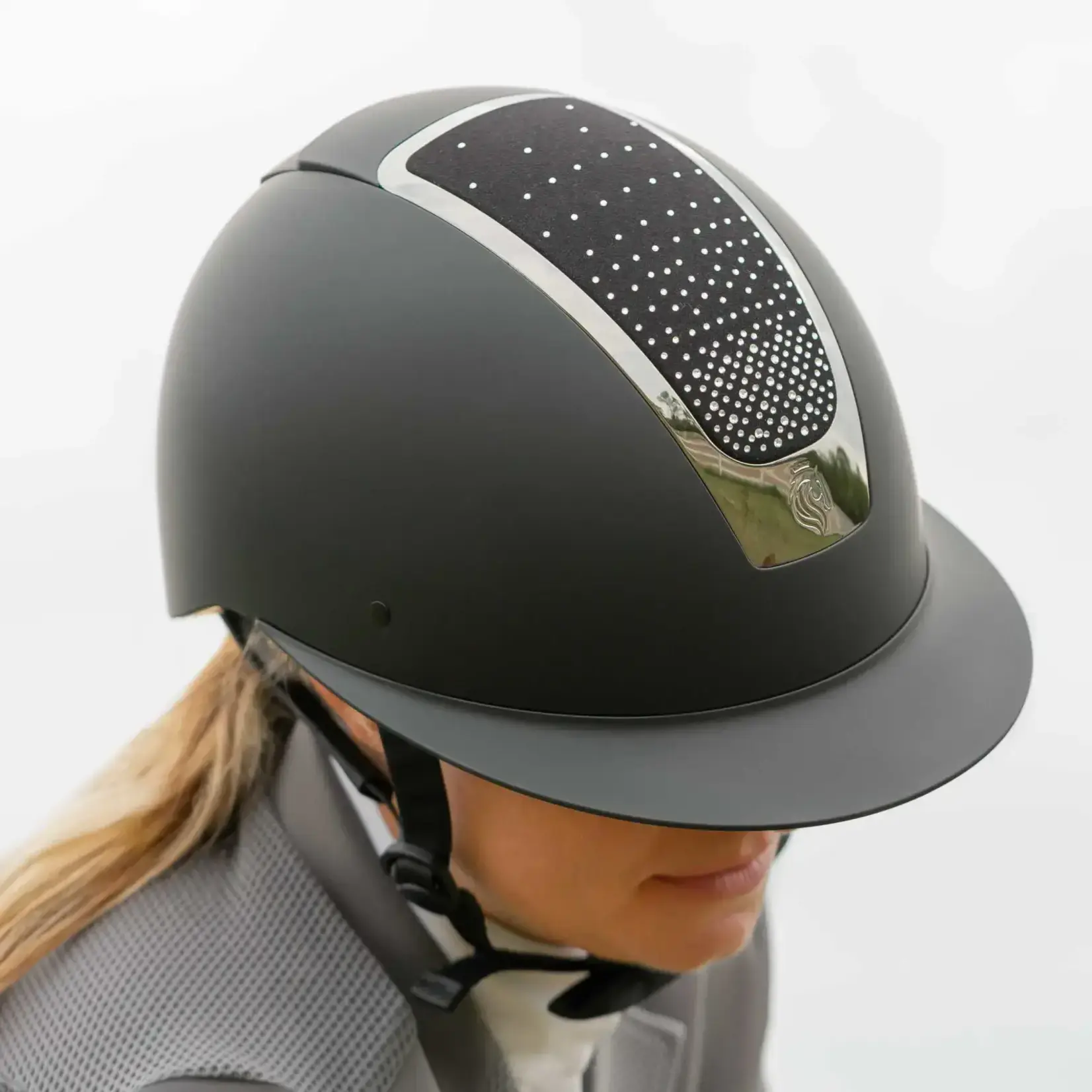 Equinavia E30002 Equinavia Crown Crystal Top MIPS Riding Helmet