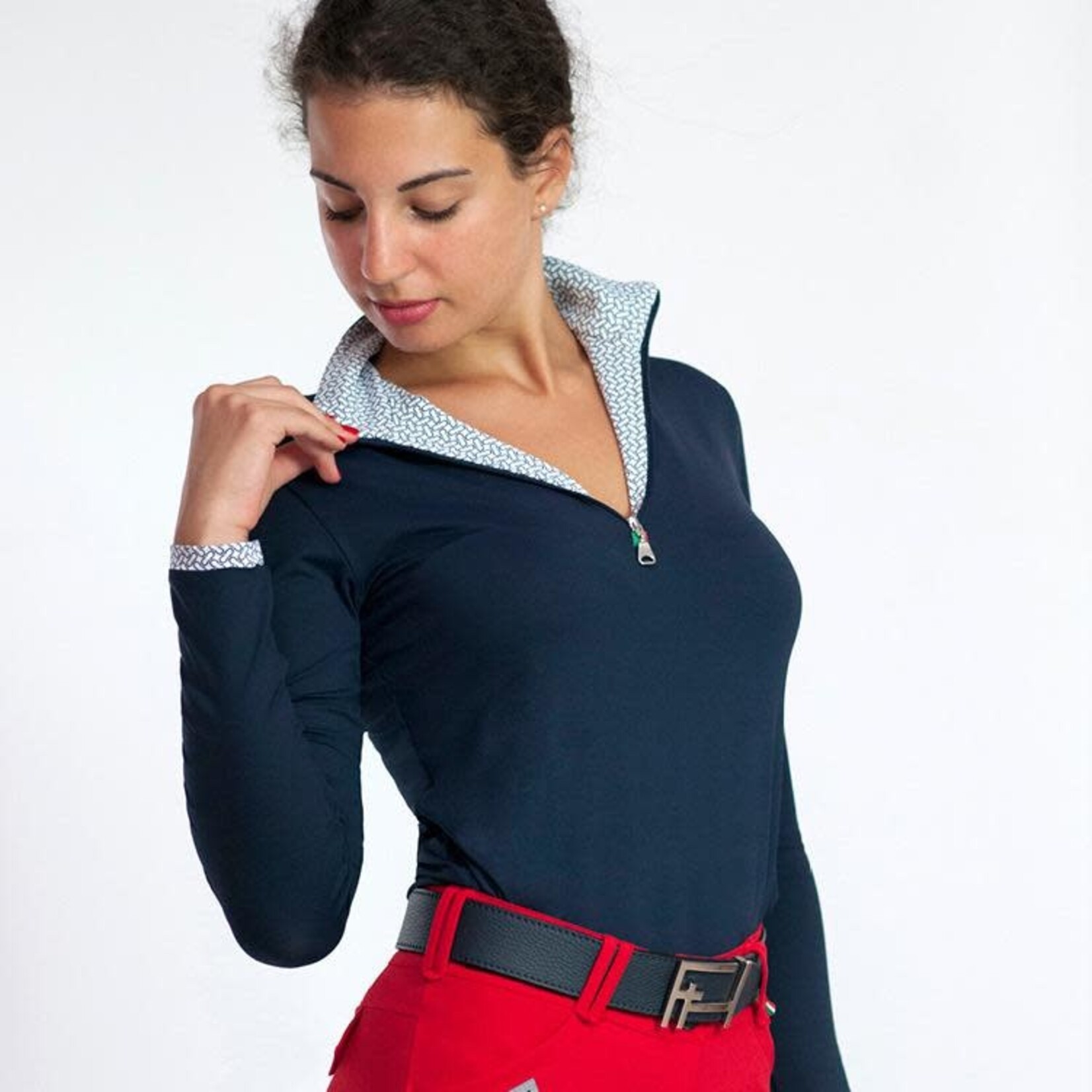 For Horses For Horses Gioconda Long Sleeve Schooling Shirt