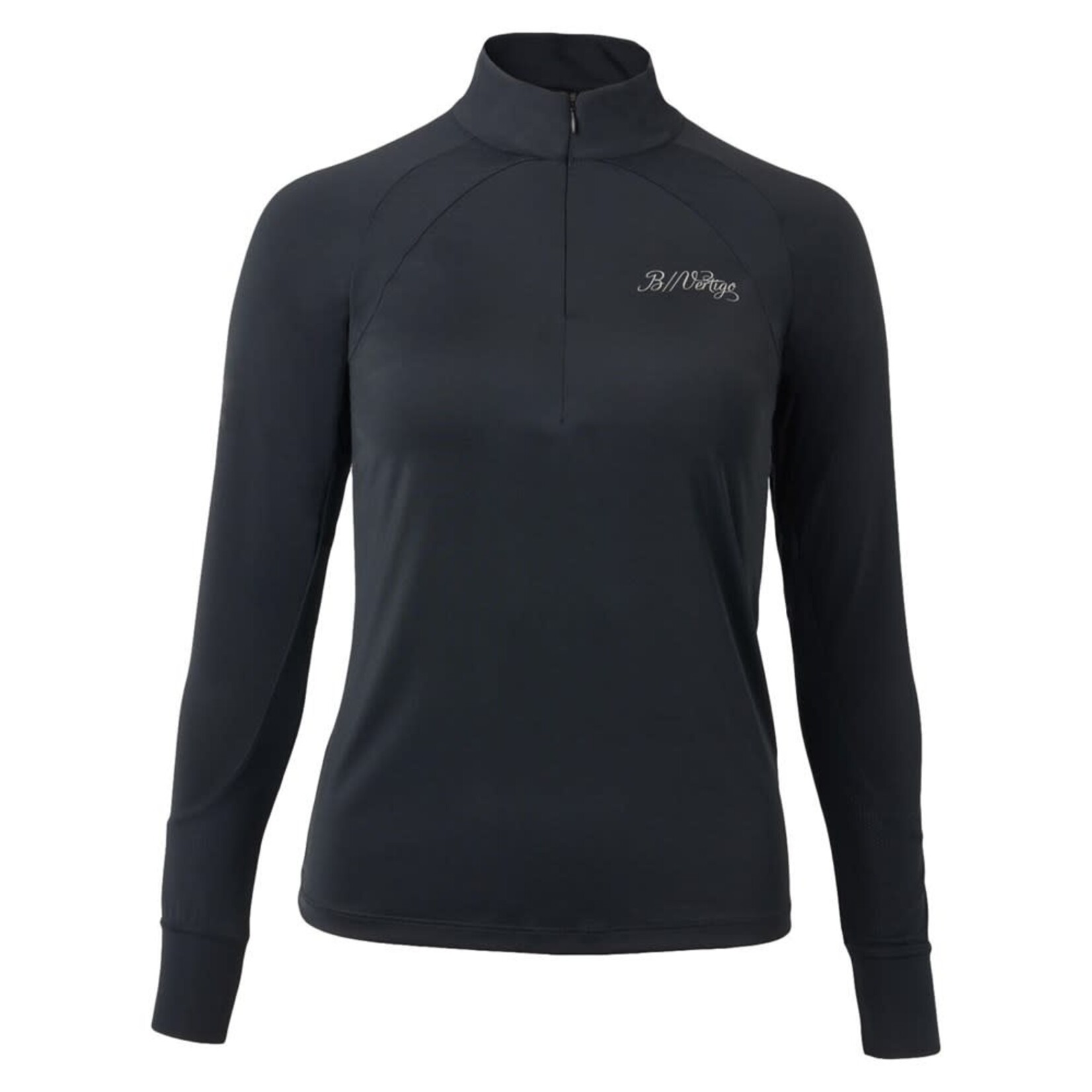 B-Vertigo 33661 B Vertigo Nancy Women's L/S Half ZIp Training Shirt