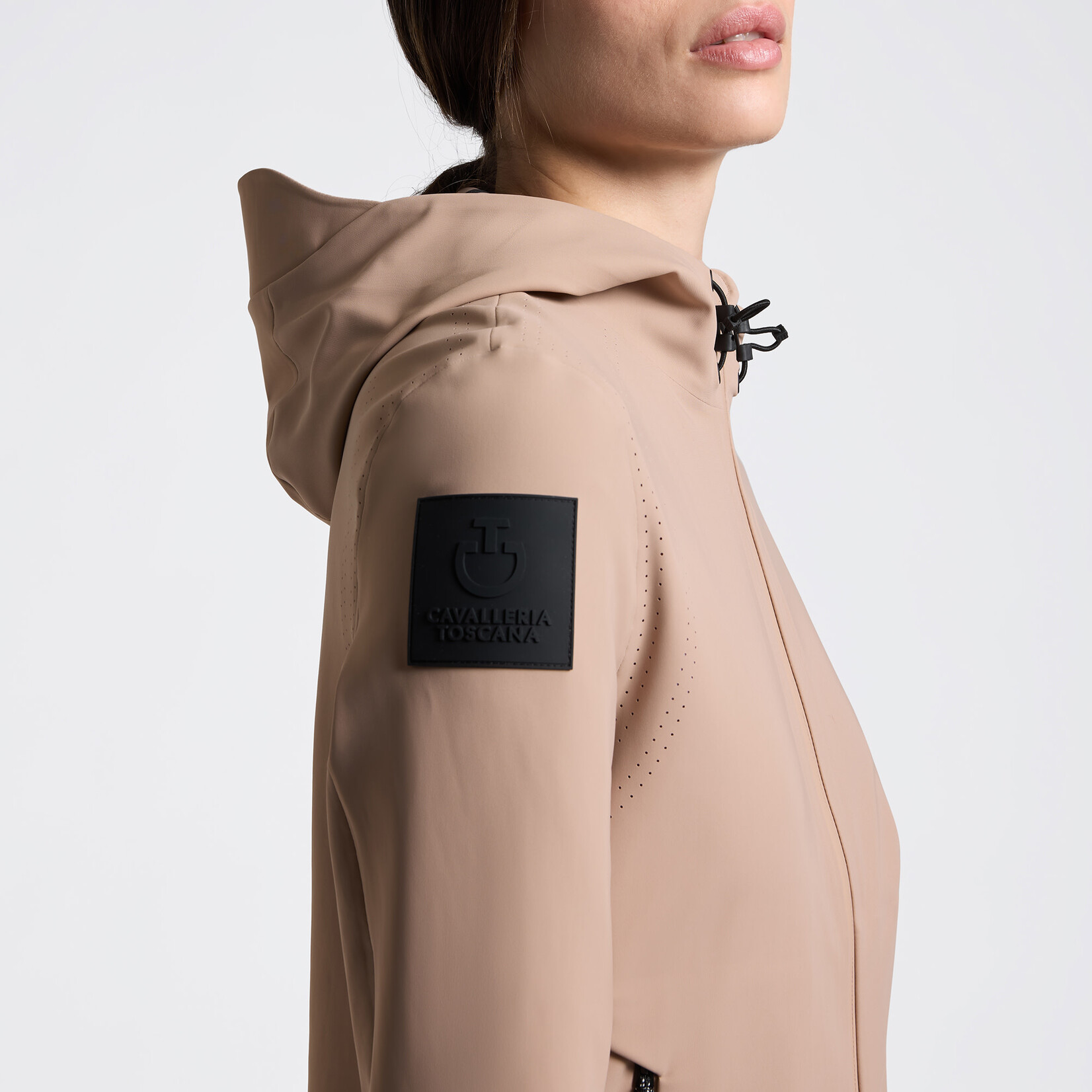 Cavalleria Toscana GID323 Cavalleria Toscana Perforated Jersey Softshell