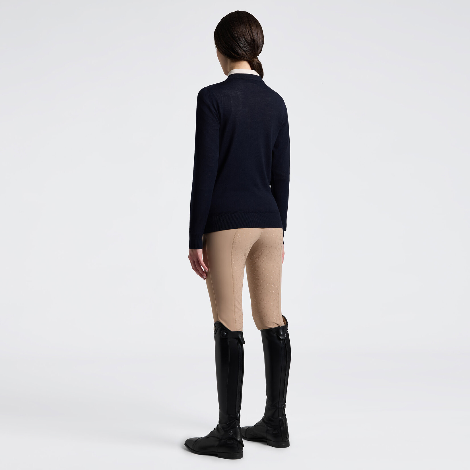 Cavalleria Toscana MAD160 Cavalleria Toscana Merinos Crew Neck Sweater