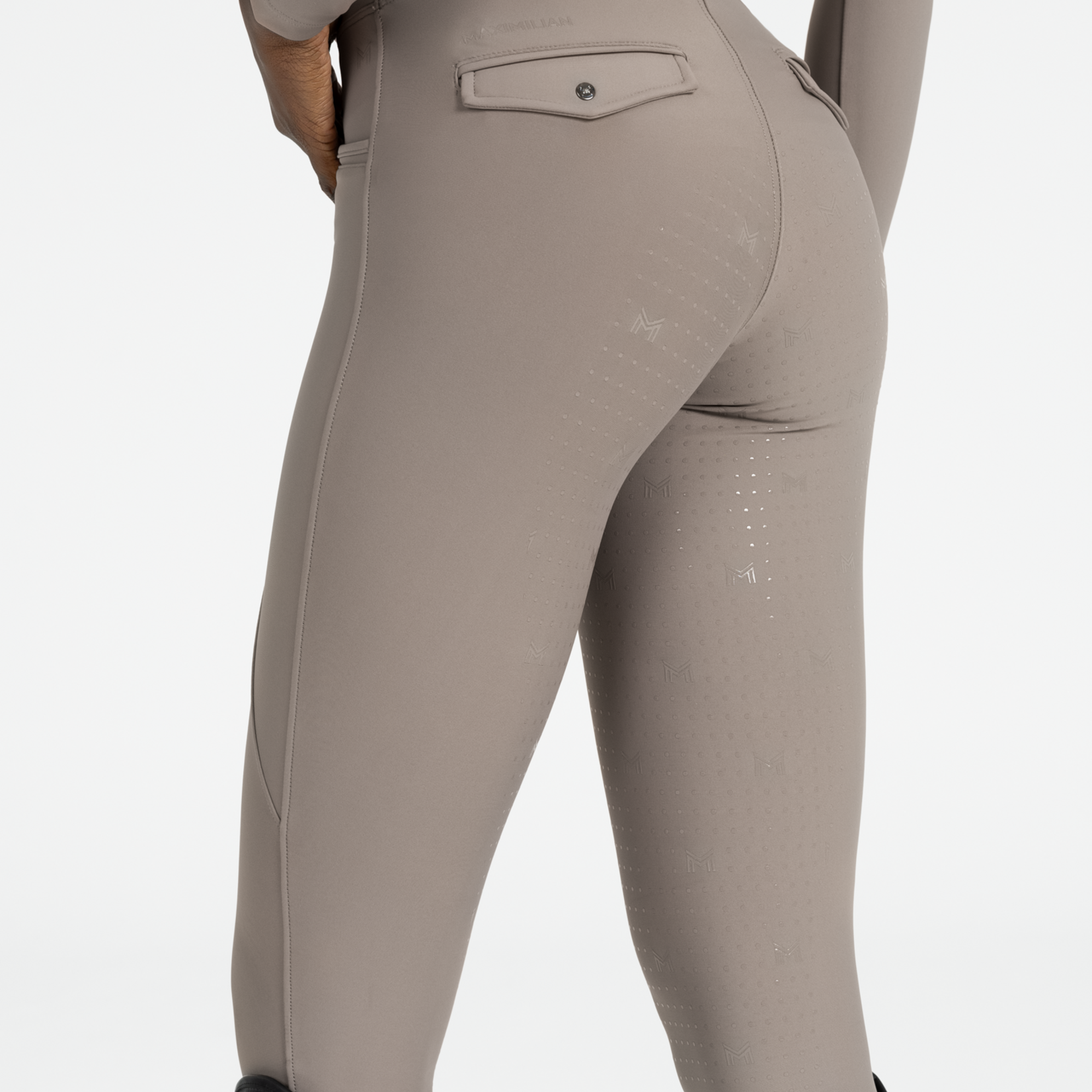 Maximilian Maximilian Womens Pro Knee Grip Riding Leggings