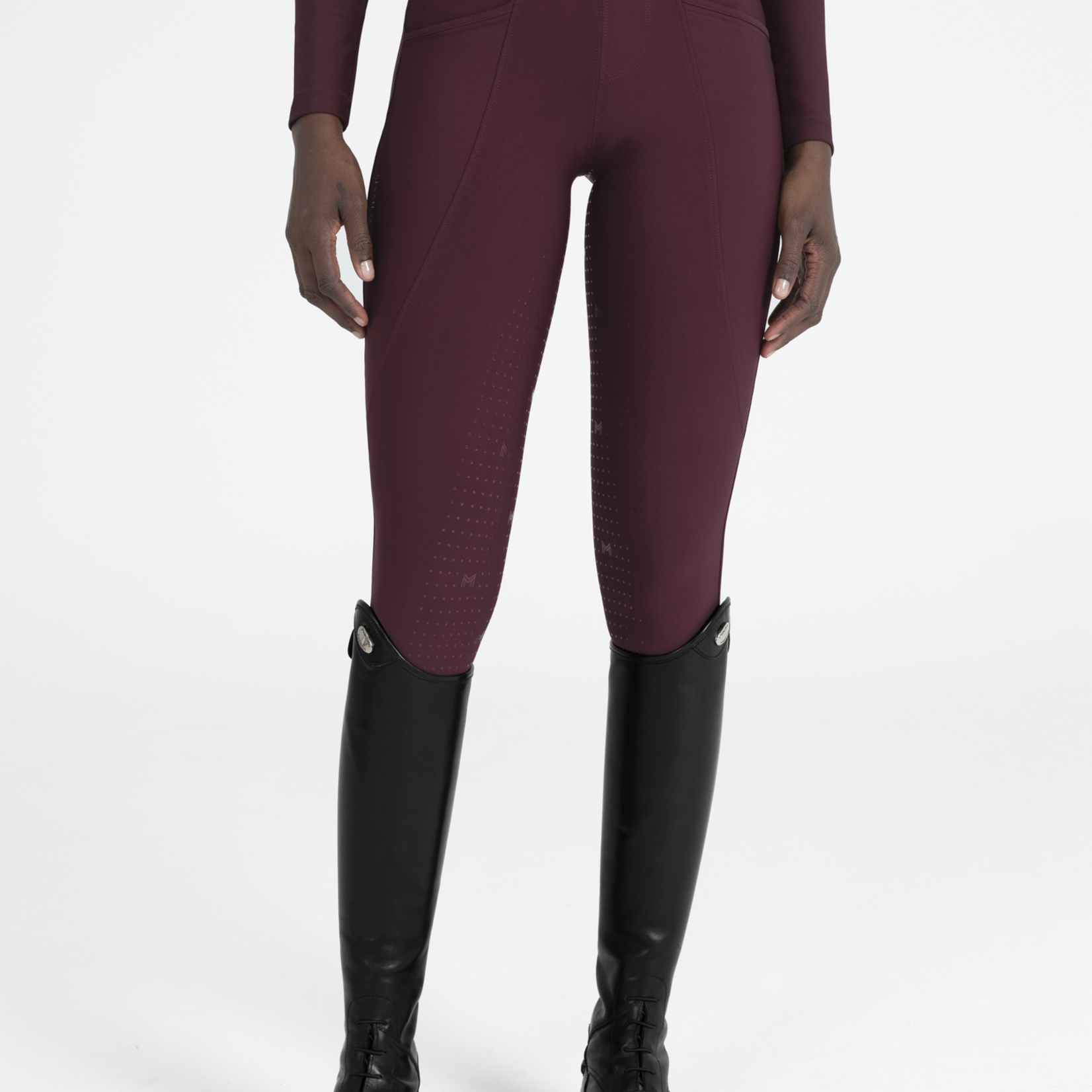 Maximilian Maximilian Womens Pro Knee Grip Riding Leggings