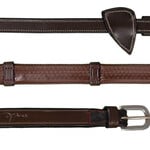 Dy'on WO05C Dy'On 1/2” Rubber Reins w/ 7 leather loops w/Hook Studs w/ Stainless Hardware
