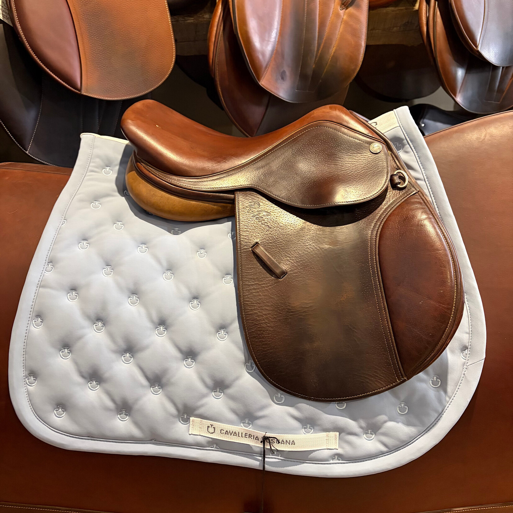 Pessoa #455753 Consigned Pessoa Rodrigo Pony Saddle 14" seat, 10" Flap length, 10" Flap Width