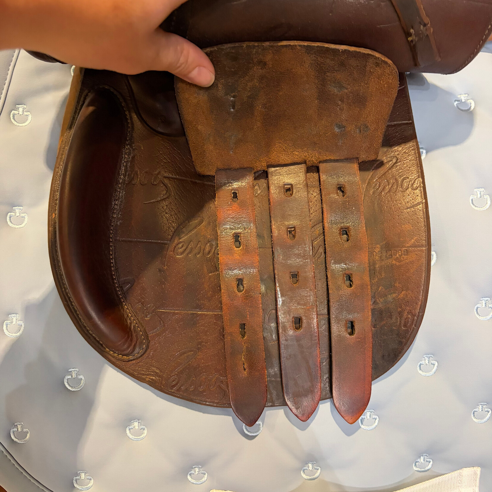 Pessoa #455753 Consigned Pessoa Rodrigo Pony Saddle 14" seat, 10" Flap length, 10" Flap Width