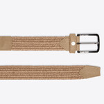 Cavalleria Toscana CIN128 Cavalleria Toscana Women's Elastic Belt With Embroidery On Leather