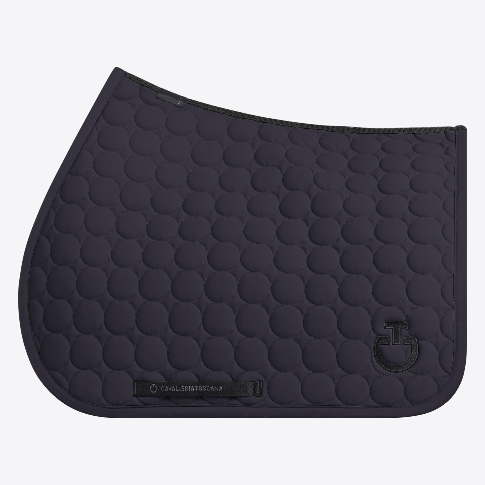 Cavalleria Toscana SOT085 Cavalleria Toscana Circular Quilted Jersey Jumping Saddle Pad