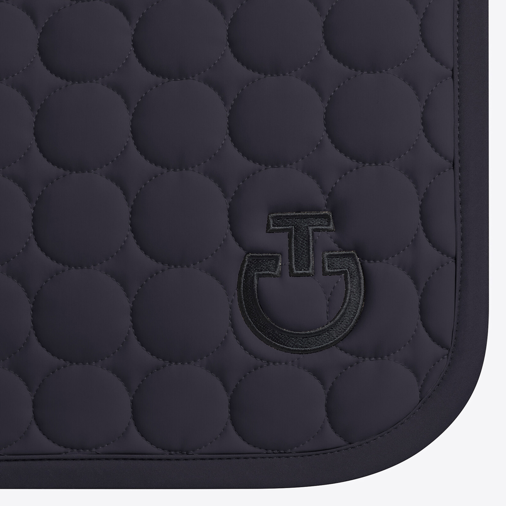 Cavalleria Toscana SOT085 Cavalleria Toscana Circular Quilted Jersey Jumping Saddle Pad