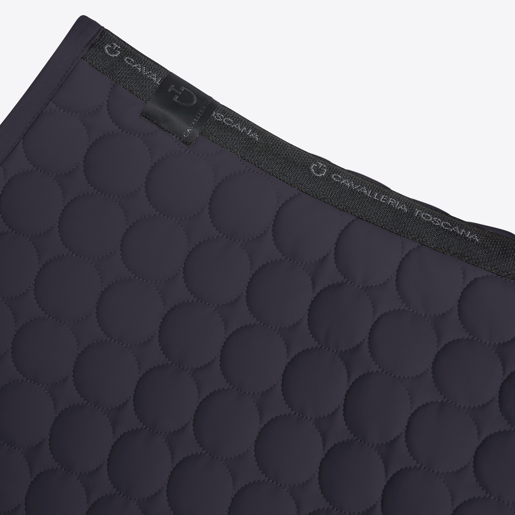Cavalleria Toscana SOT085 Cavalleria Toscana Circular Quilted Jersey Jumping Saddle Pad
