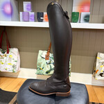 Deniro Boot DeNiro Custom Duca REGULAR Field Boot: Leg & Foot WRAT Caffe, Capinera Top in Classici Grigio, Spur Studs, Brown Sole, Gold DeNiro Emblem
