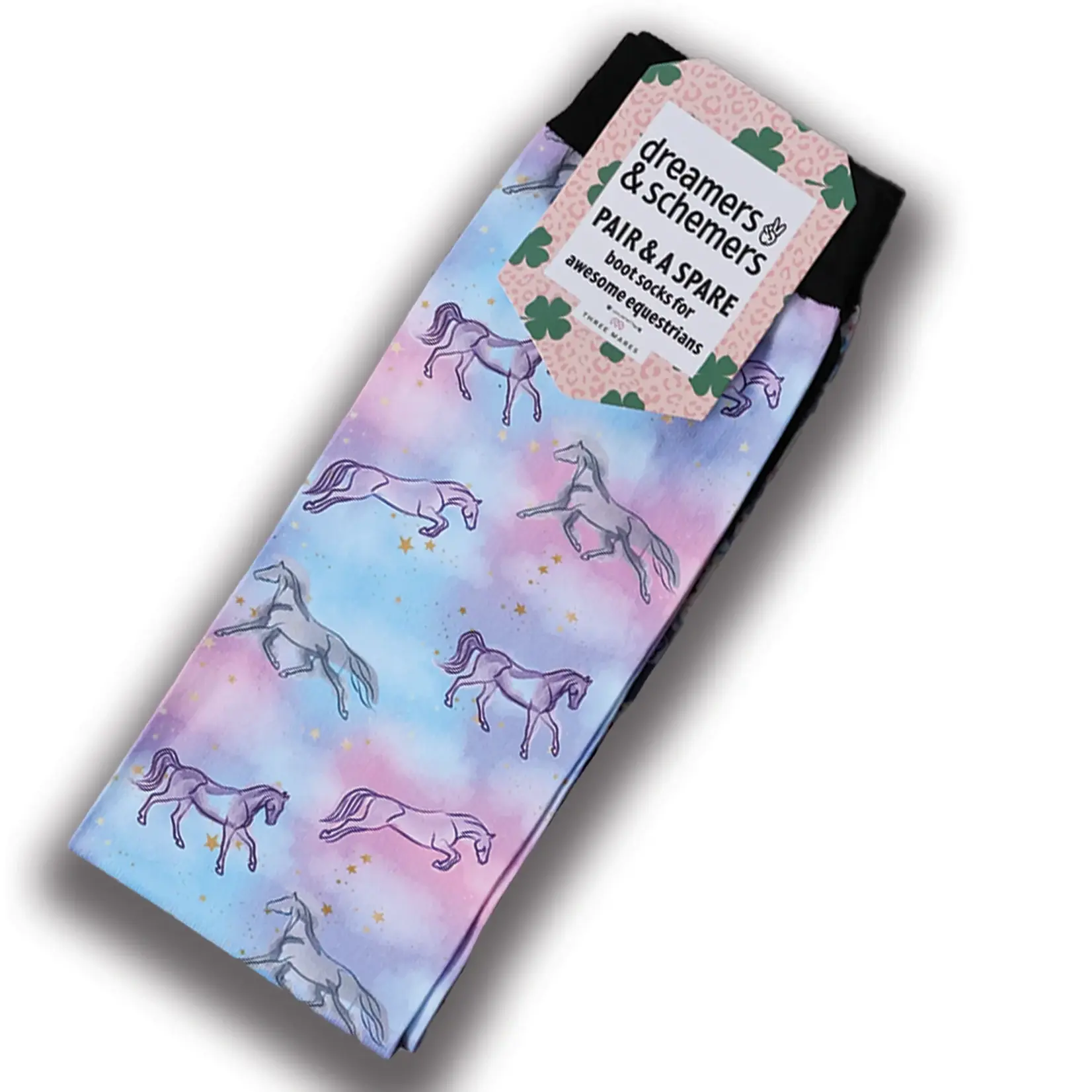 Dreamers and Schemers Boot Socks, Pair and a Spare