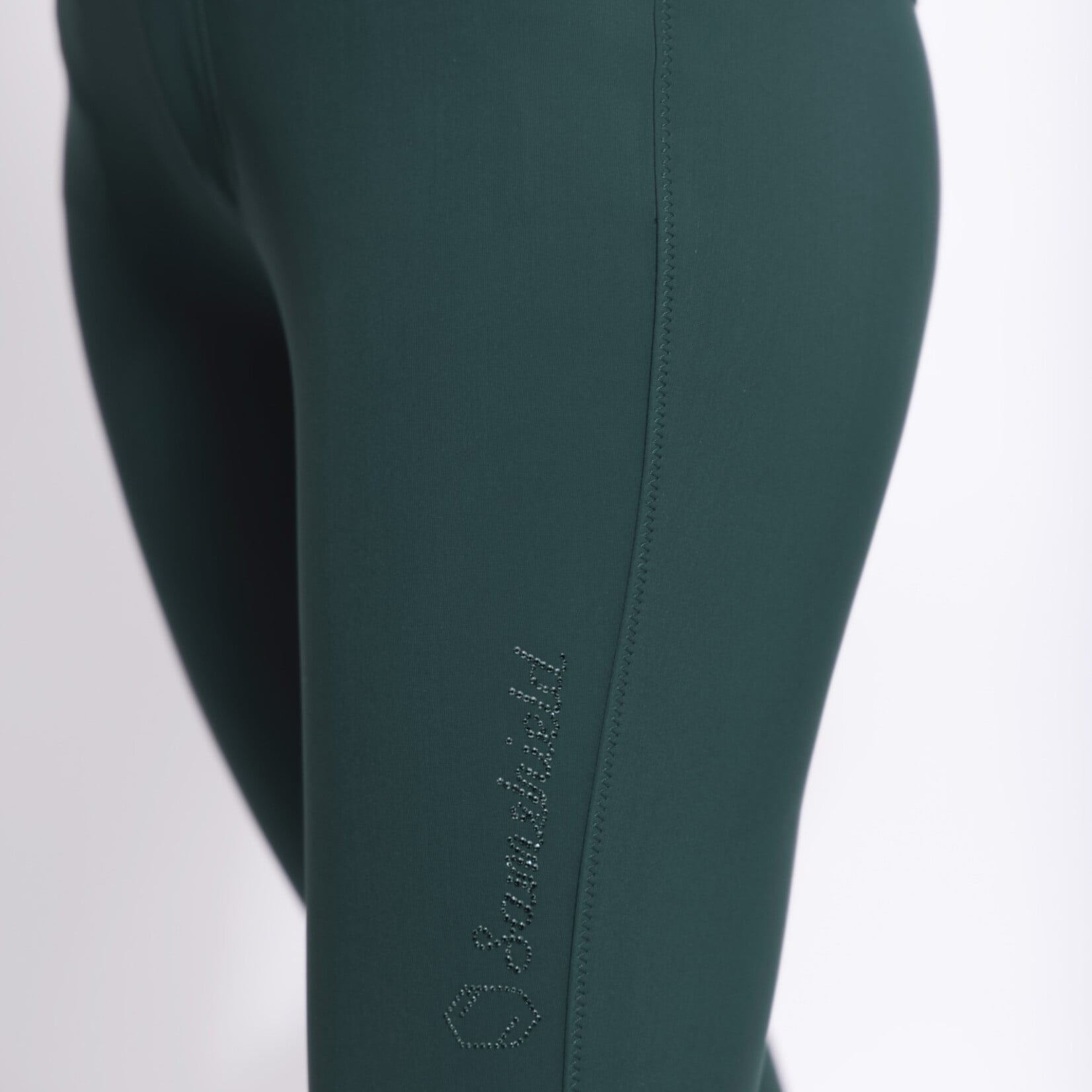 Samshield Samshield Adele Women’s Knee Patch Breech with Pleats and Swarovski Crystal Detail
