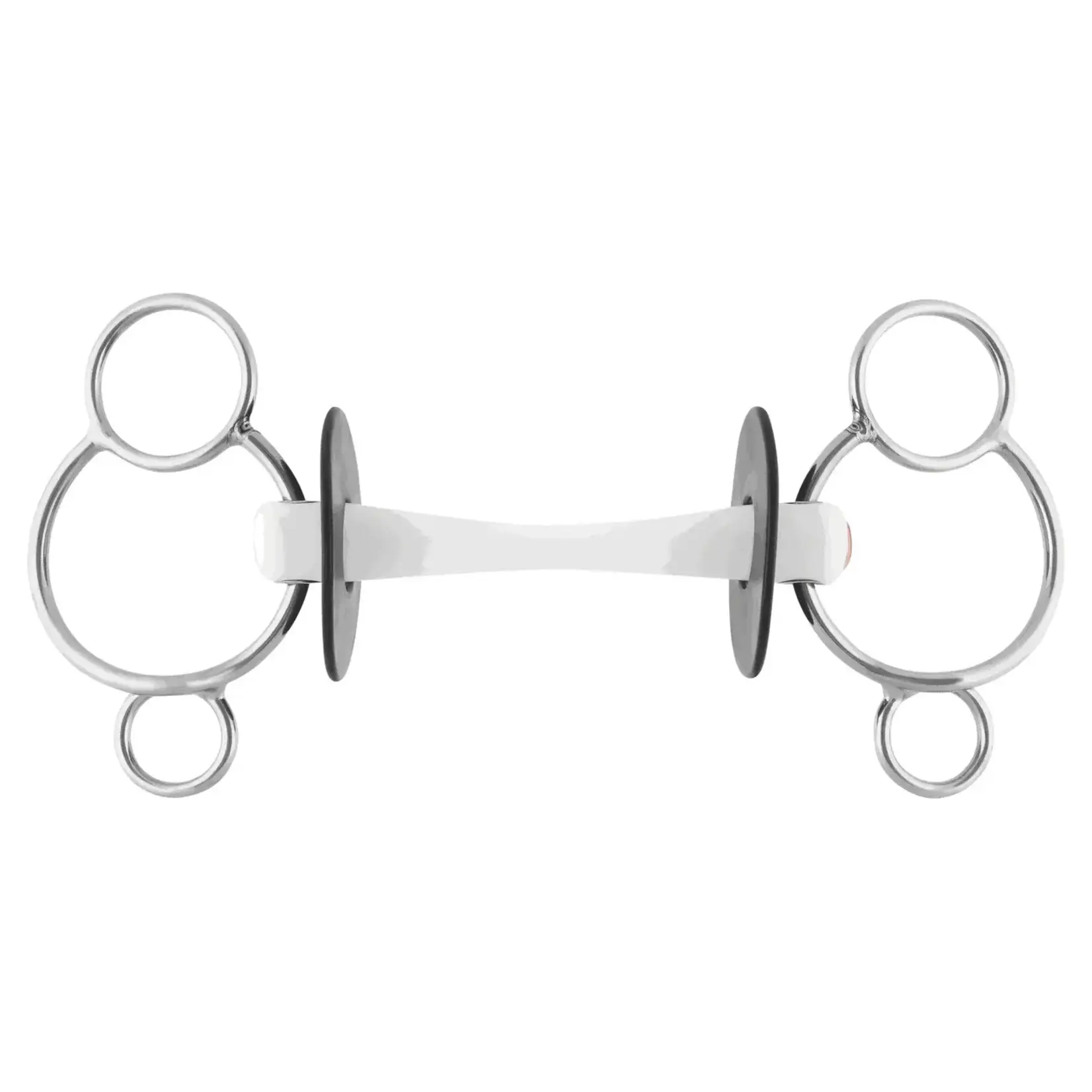4132 Herm Sprenger -NATHE 3-Ring Bit with Flexible Mullen Mouth