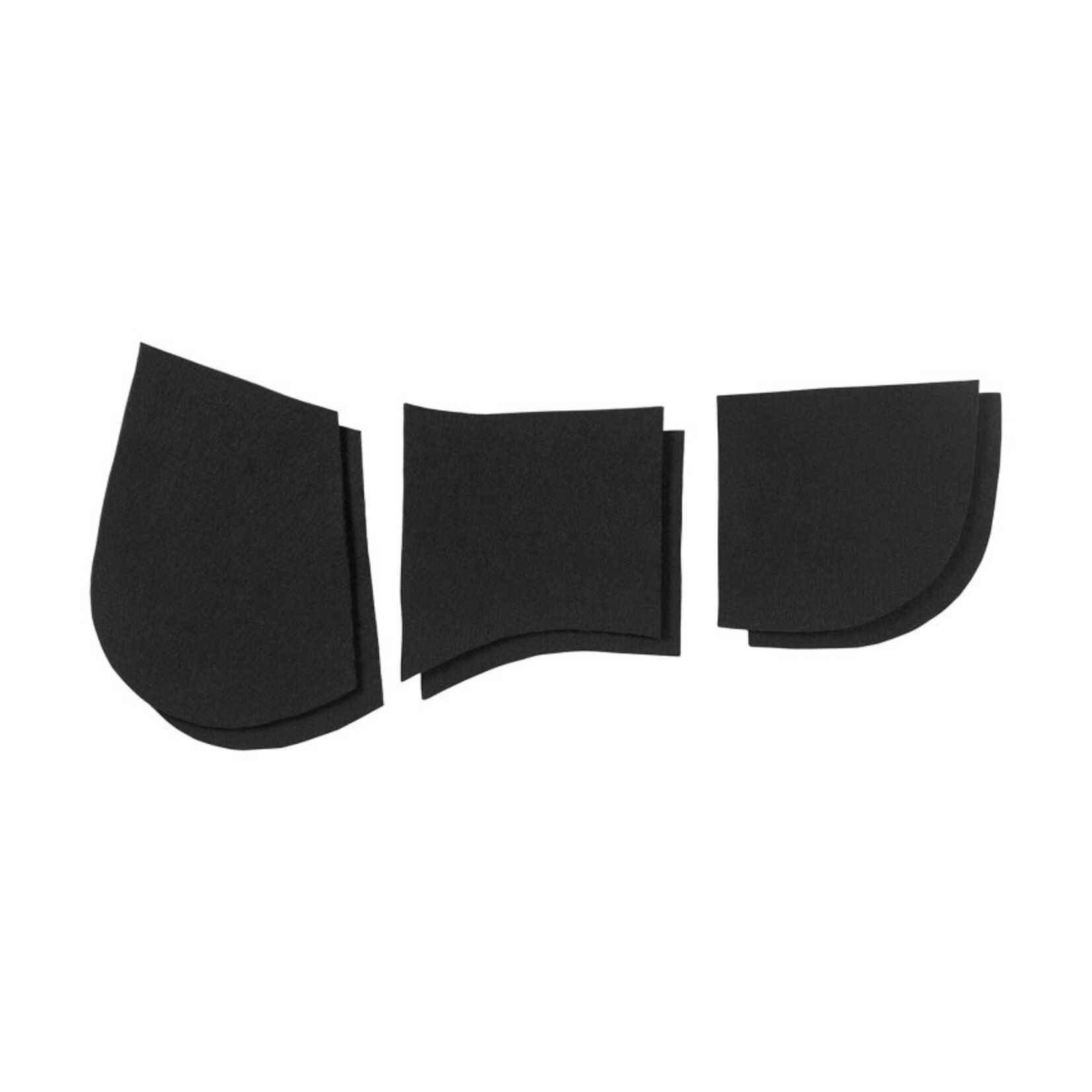 Equifit E49800 Equifit Felt Shim Set for Thin Impact EQ Half Pad