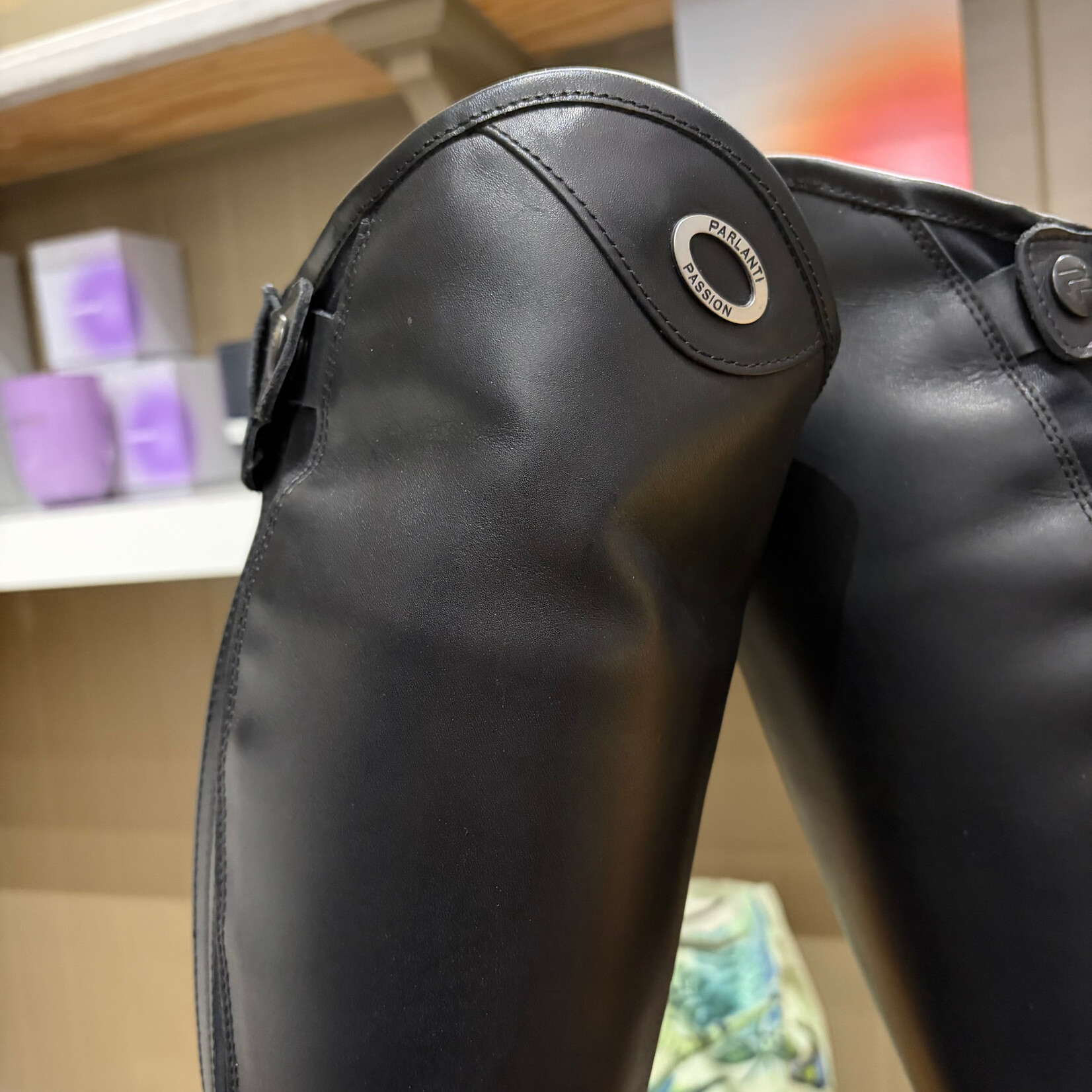 Parlanti CONSIGNED Parlanti Miami PRO Field Tall Boots. Handcrafted from premium italian calfskin leather, with Buffalo Inner Leg for longevity. Pristine condition, only worn a few times. - Black 41 XLH