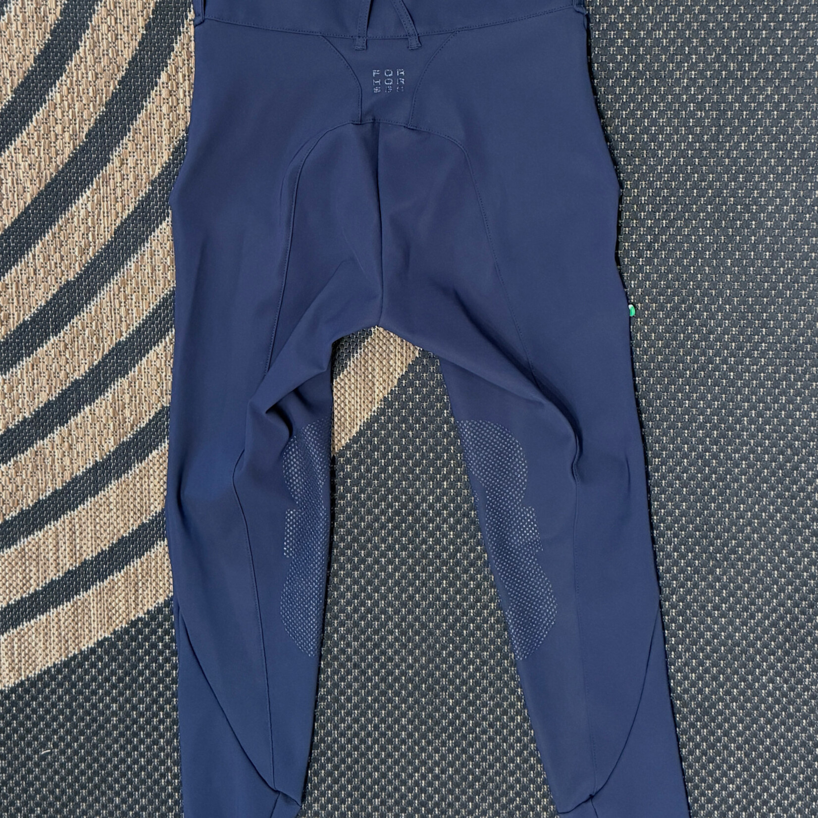 *SAMPLE* For Horses Rita Ultra Move Hight Waist and High Rise Knee Patch Breech Navy IT 42/US 26