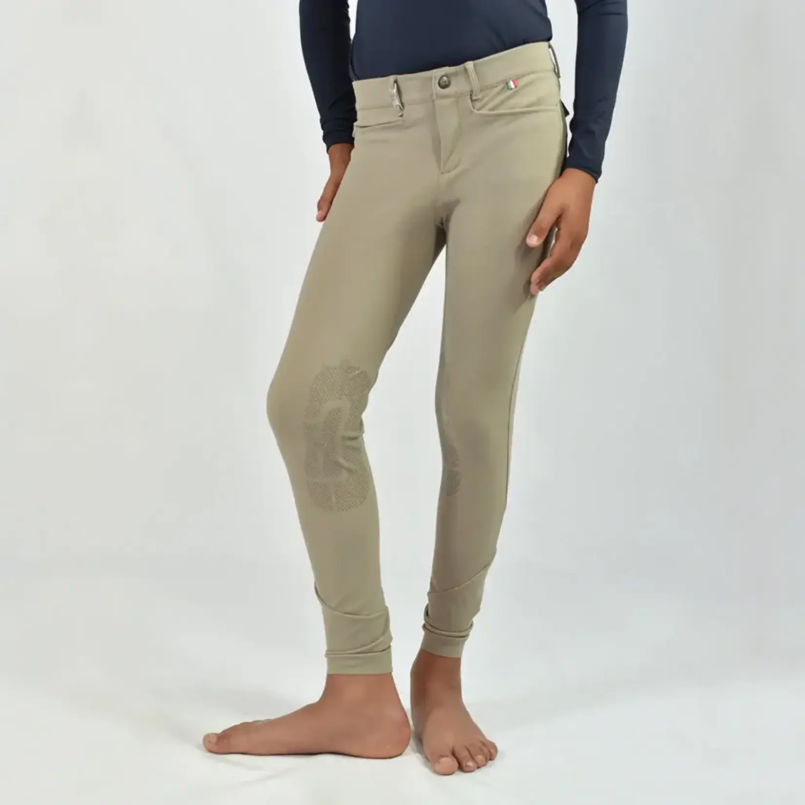 For Horses For Horses Boys Oberto Ultra Move Junior Knee Grip Breeches