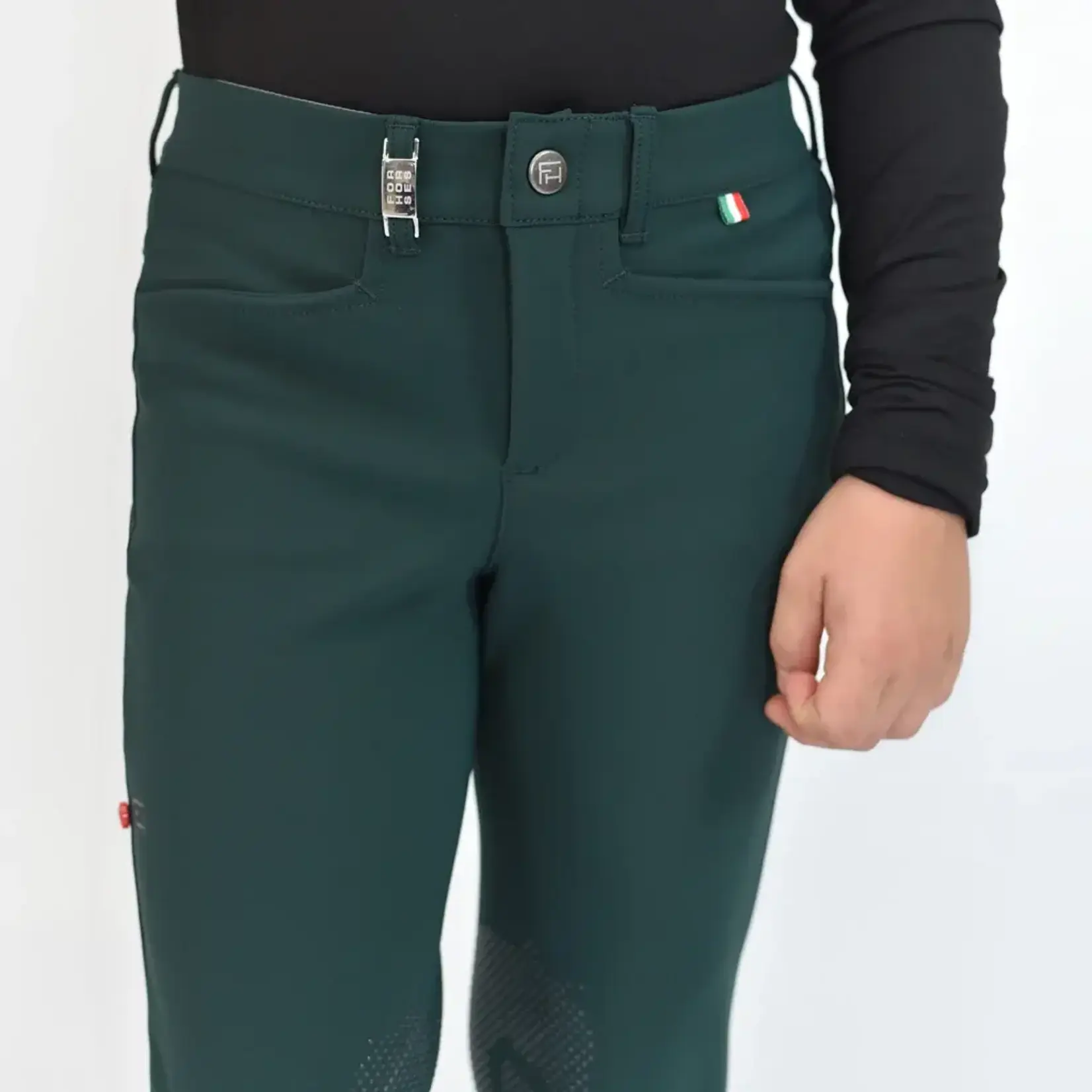 For Horses For Horses Boys Oberto Ultra Move Junior Knee Grip Breeches