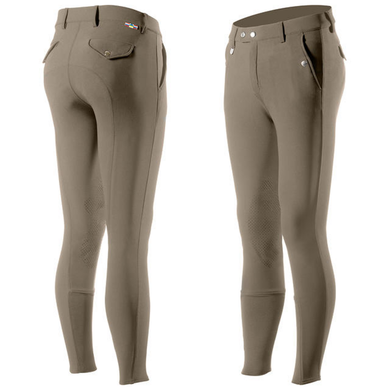 Horze Grand Prix Men’s Silicone Knee Patch Breeches